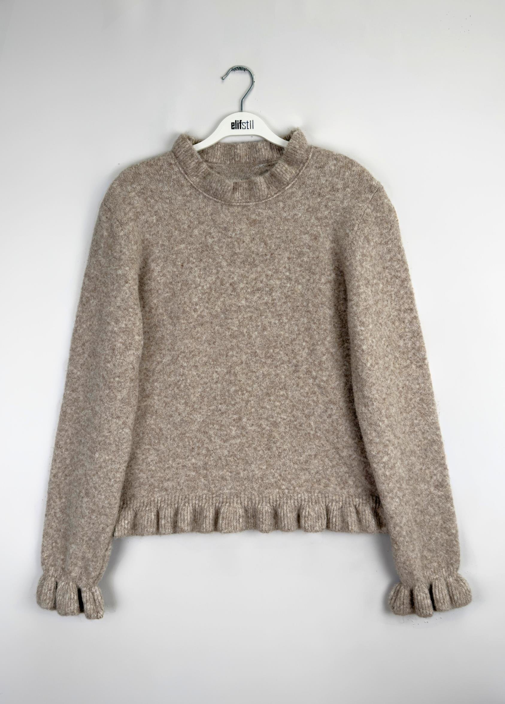 Vena Fırfırlı Kazak Vizon 