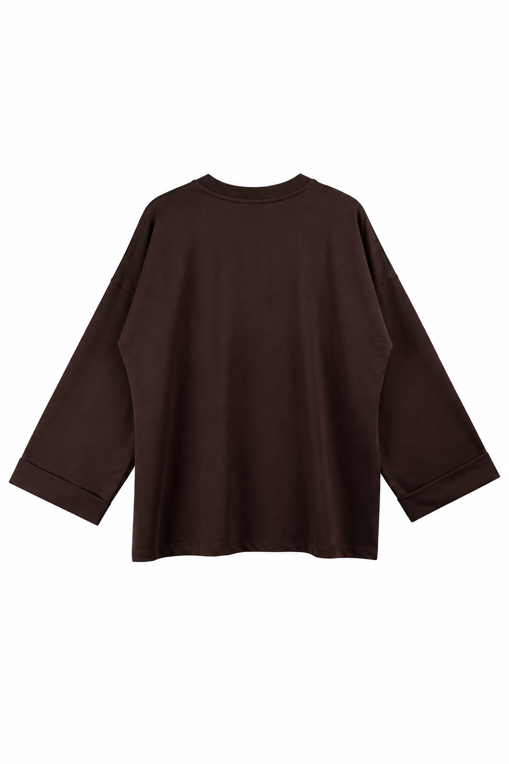 Yırtmaçlı Sweat Kahve 