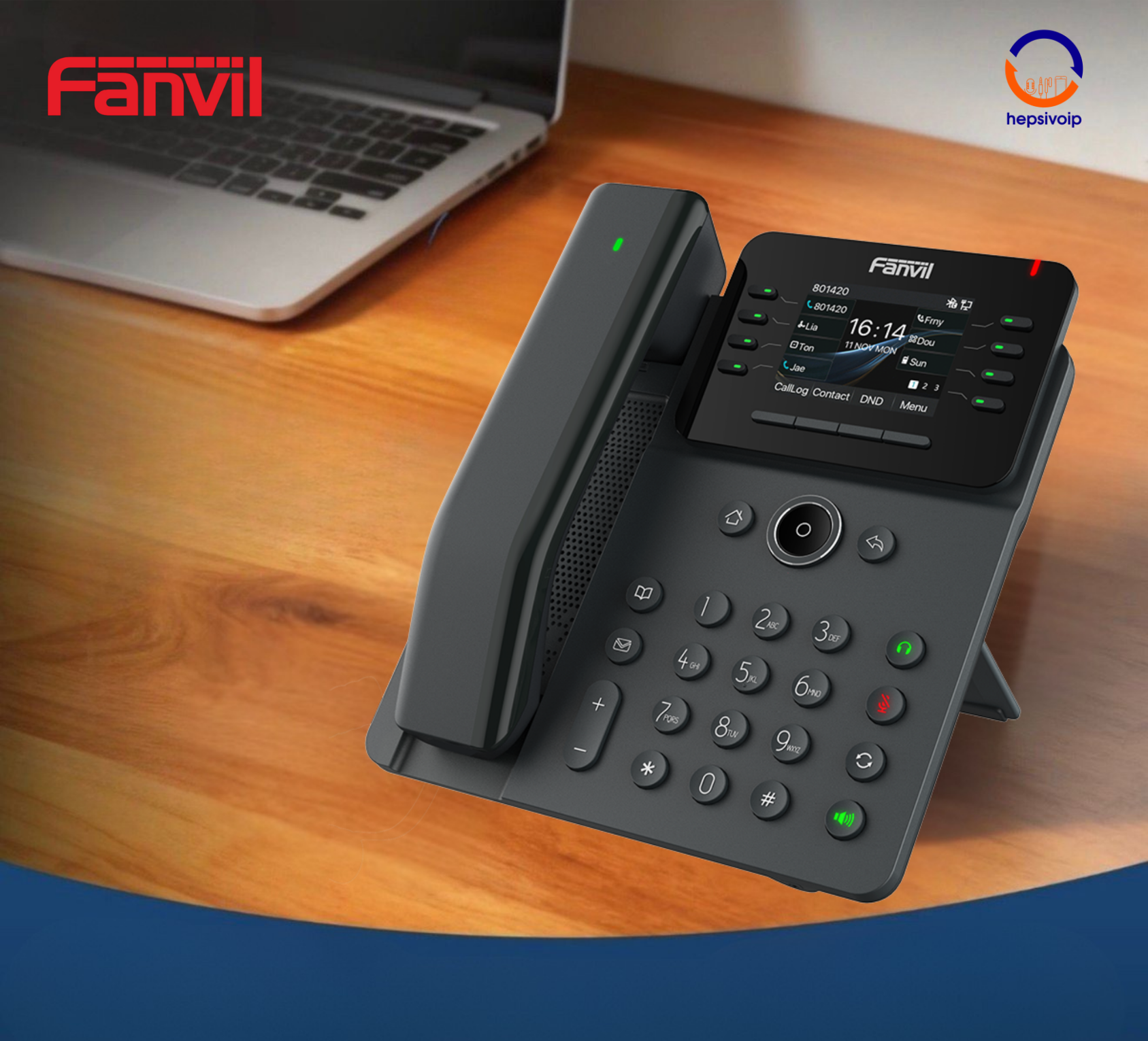 Fanvil V62 Pro Prime Business Ip Telefon