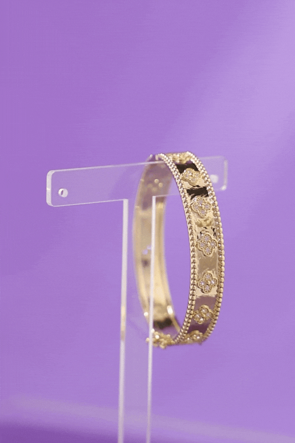 Yonca Model Kelepçe Bileklik