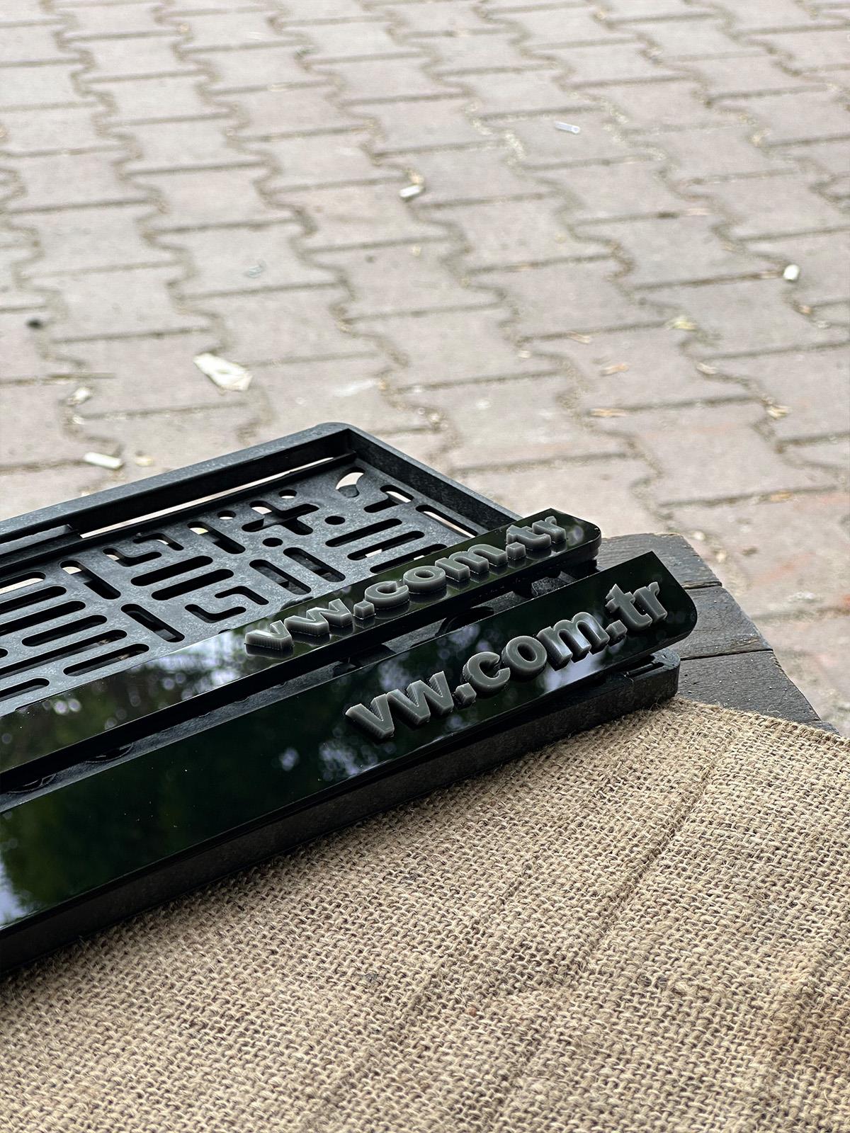 3D Doğuş Oto VW Takmatik PlakalıkPlakalık