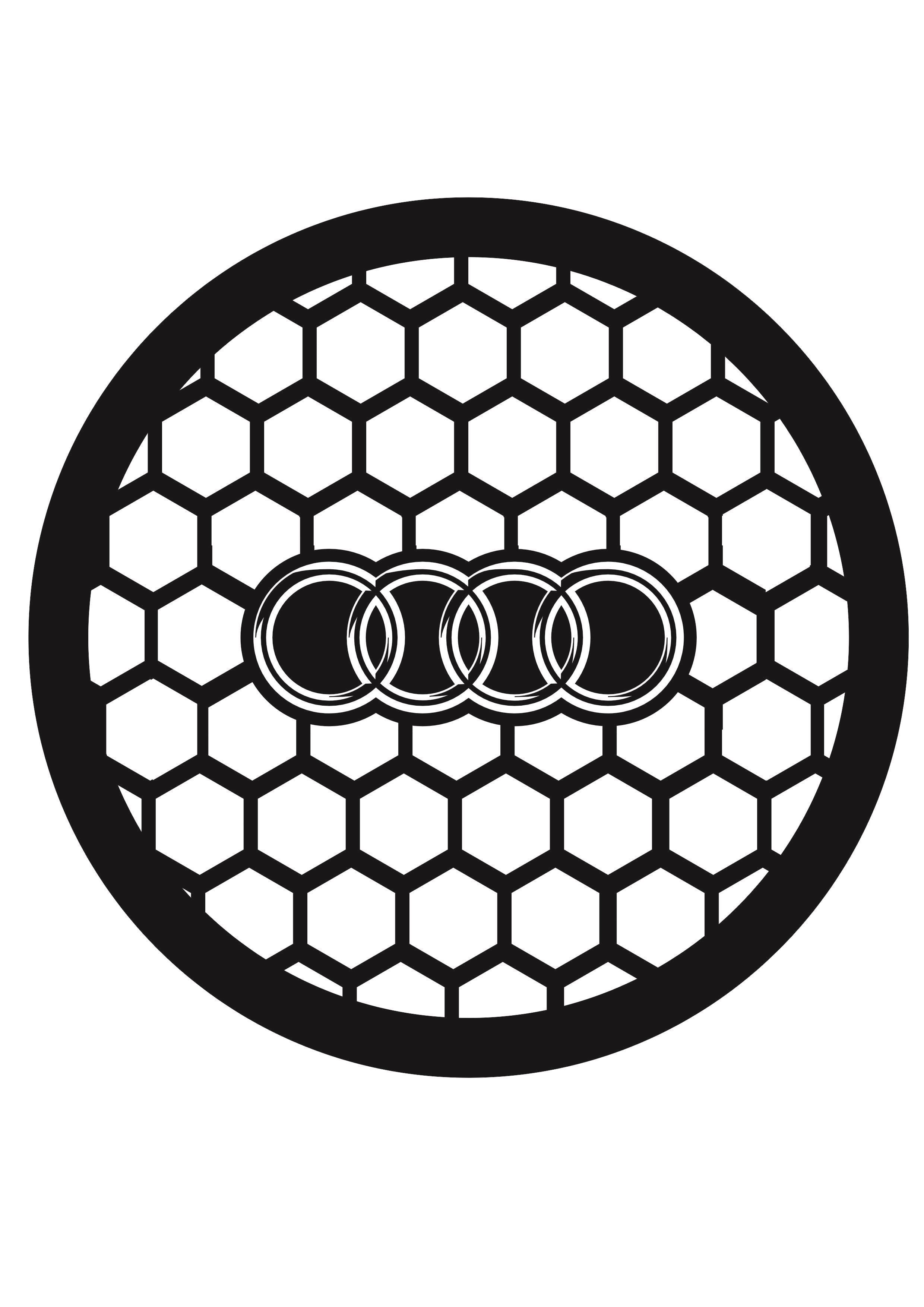 Audi Logolu Midrange KapağıMidrange Kapakları