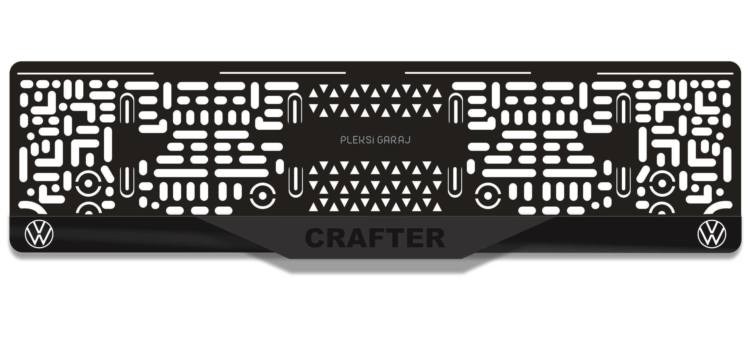 Crafter VW 3D Mat Takmatik PlakalıkVolkswagen