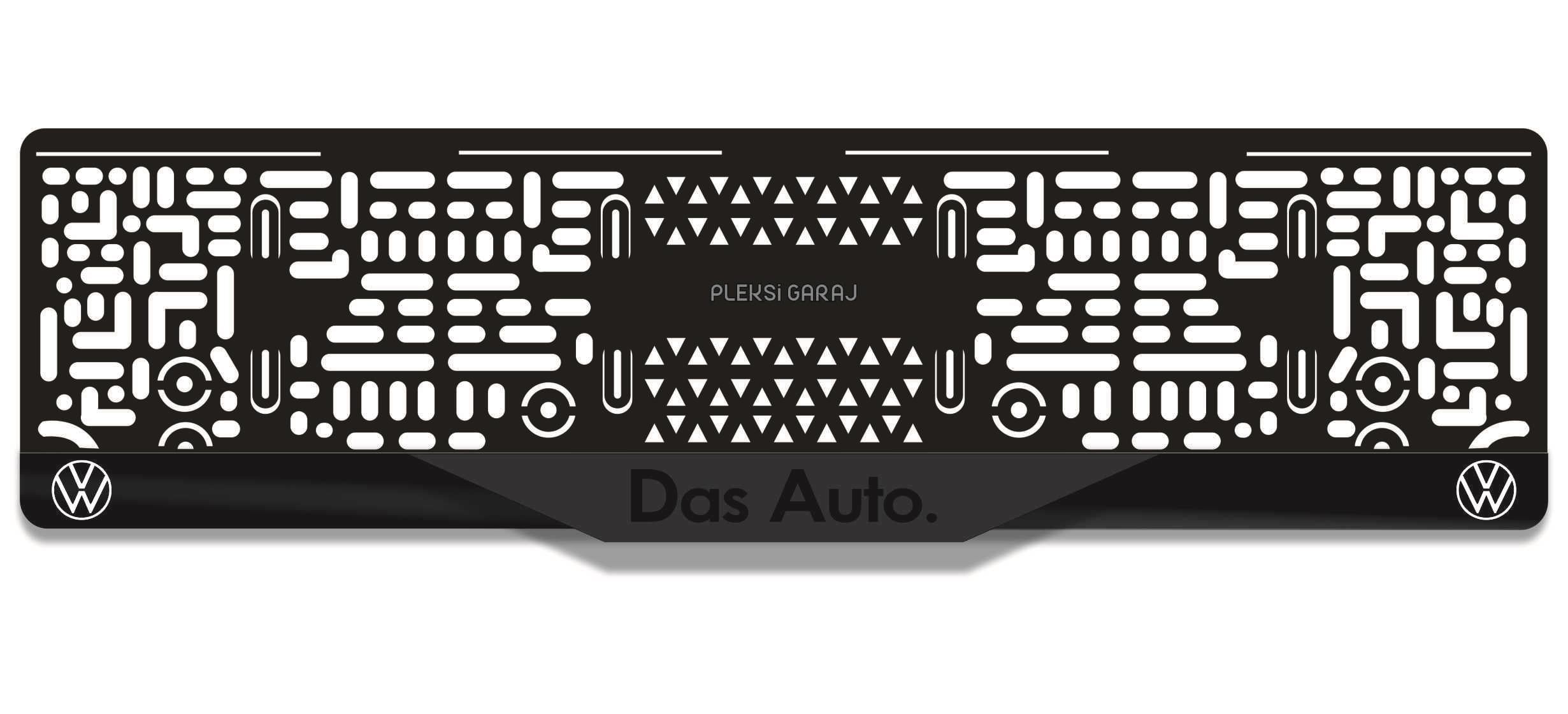 Das Auto VW 3D Mat Takmatik PlakalıkVolkswagen