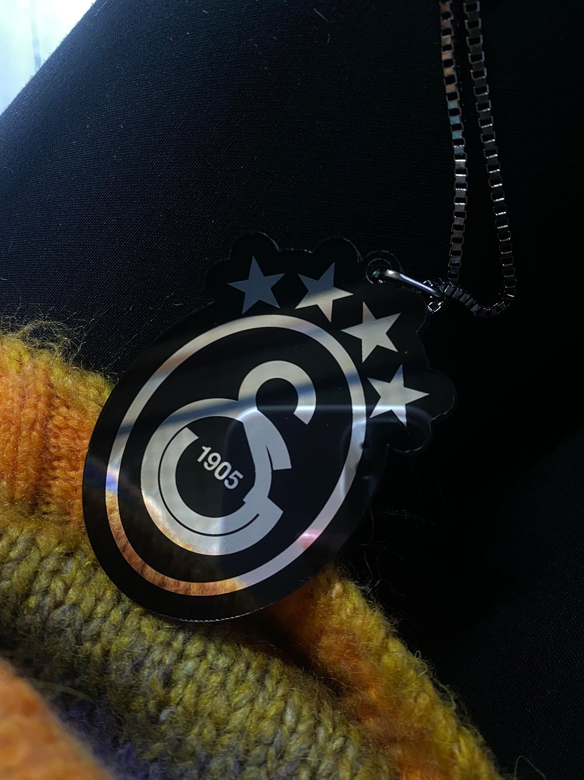 Fenerbahçe Logolu GOLD&GÜMÜŞ Ayna SüsüAyna Süsü