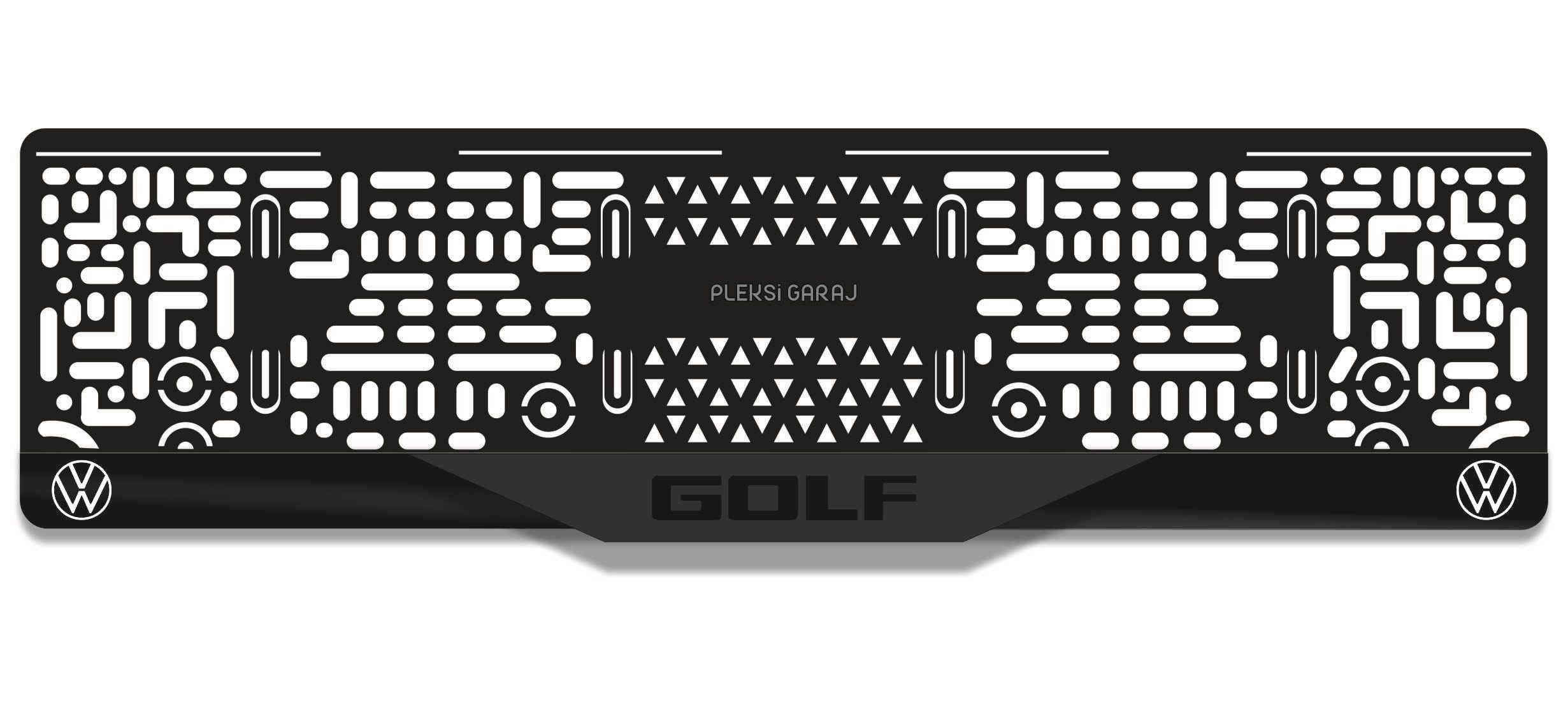 Golf VW 3D Mat Takmatik PlakalıkVolkswagen
