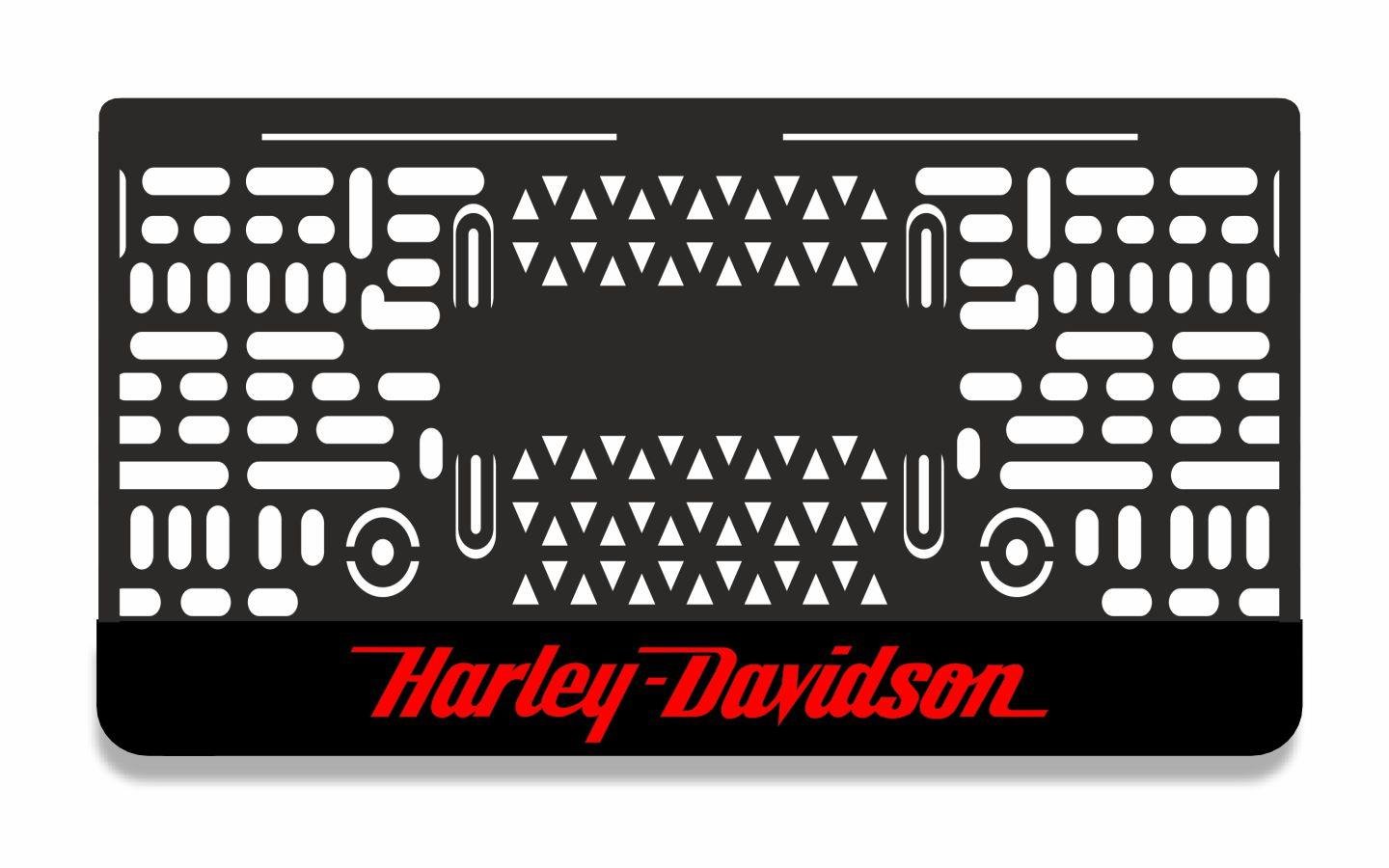 Harley Davidson Motor PlakalıkMotor Plakalık