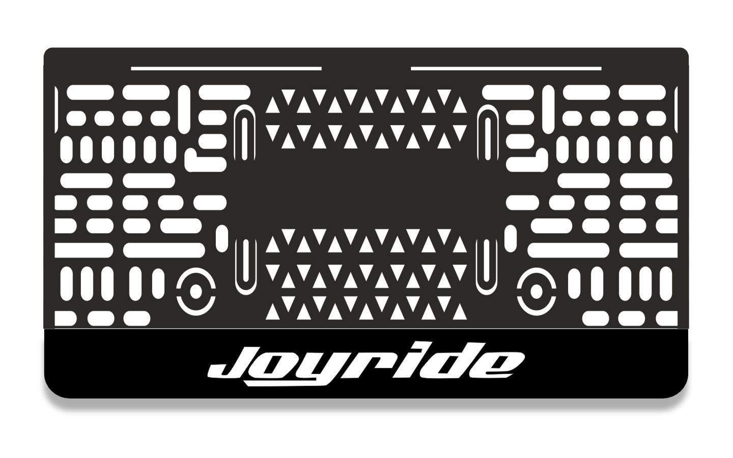 JOYRİDE 3D Lazer Kesim Takmatik Motor PlakalıkMotor Plakalık