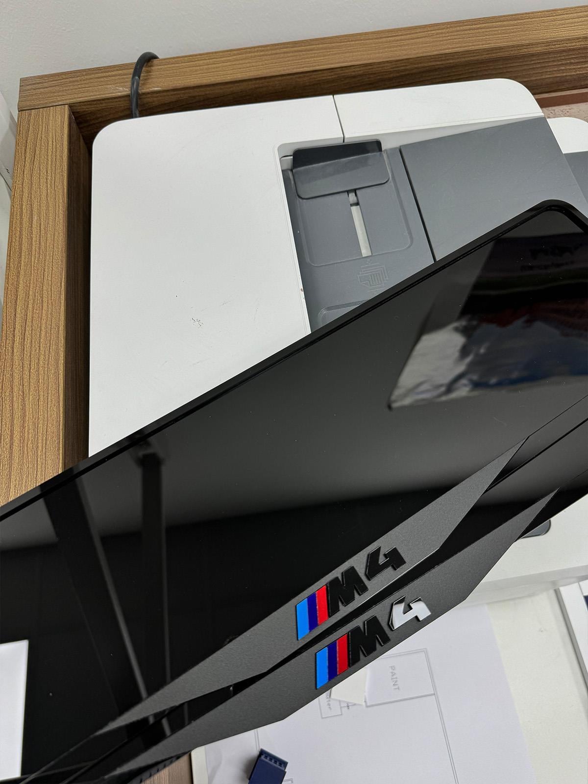 Özel Seri Full Pleksi MattBlack M4 PlakalıkPlakalık