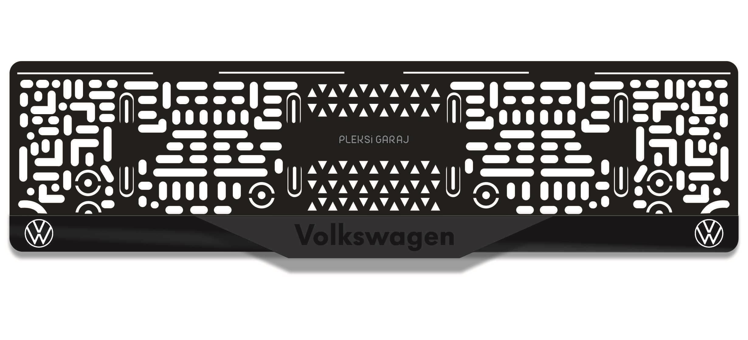 Volkswagen VW 3D Mat Takmatik PlakalıkVolkswagen