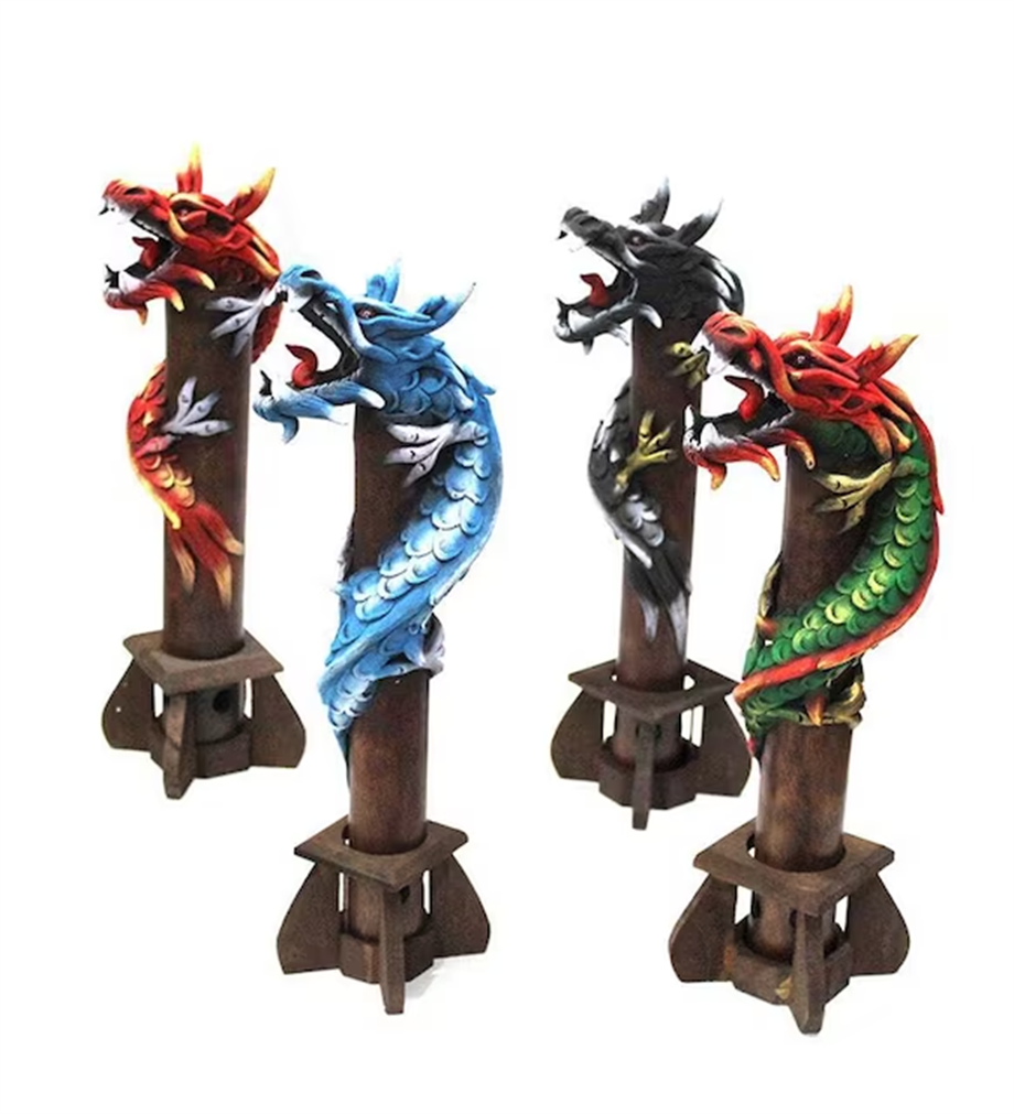 Ejderha Bambu Dikey Tütsü