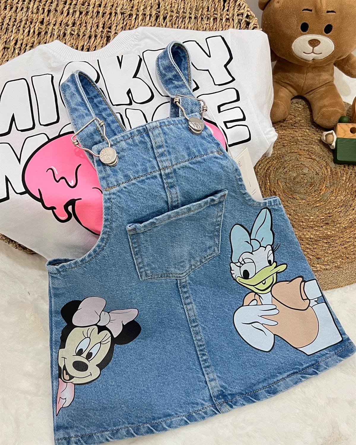 Daisy duck salopet elbise 