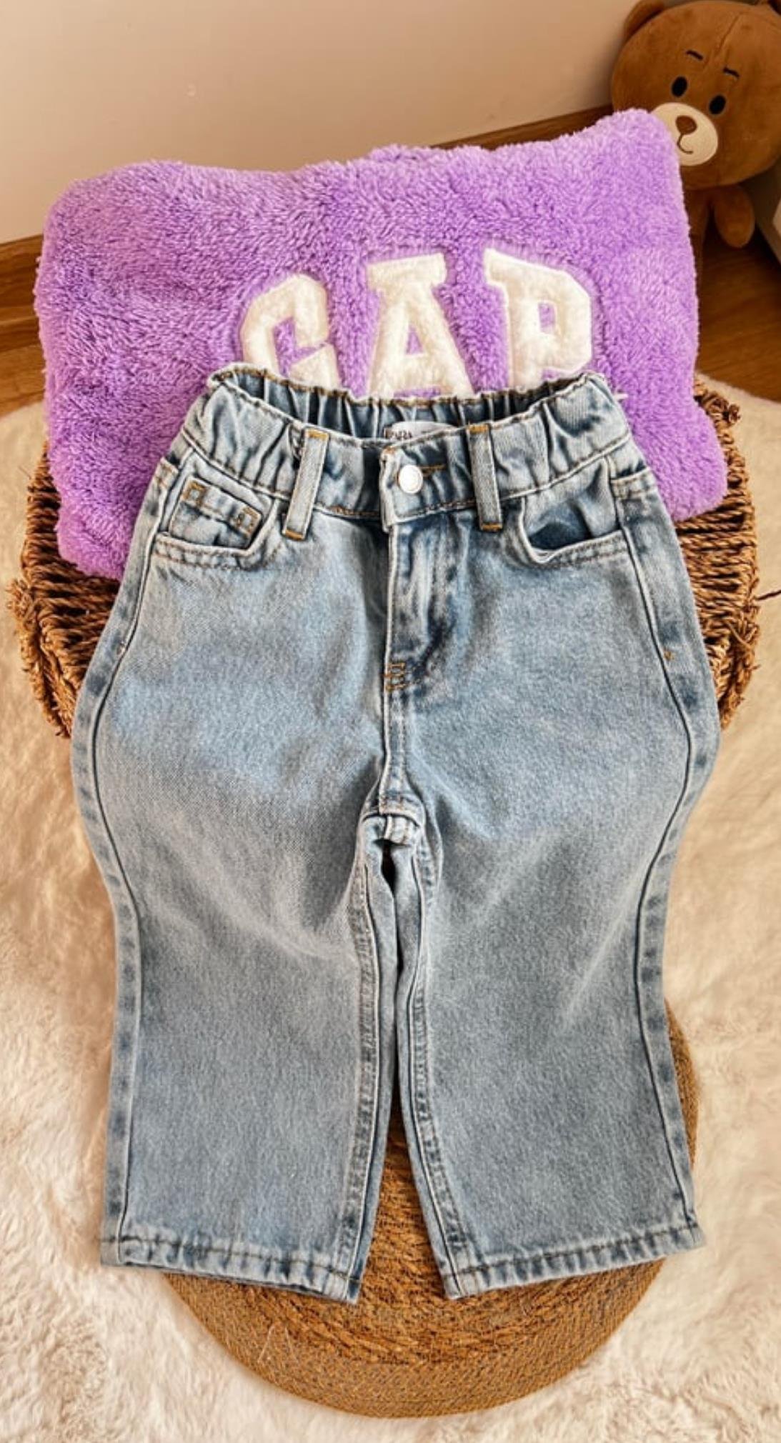 Kalp detay jean 