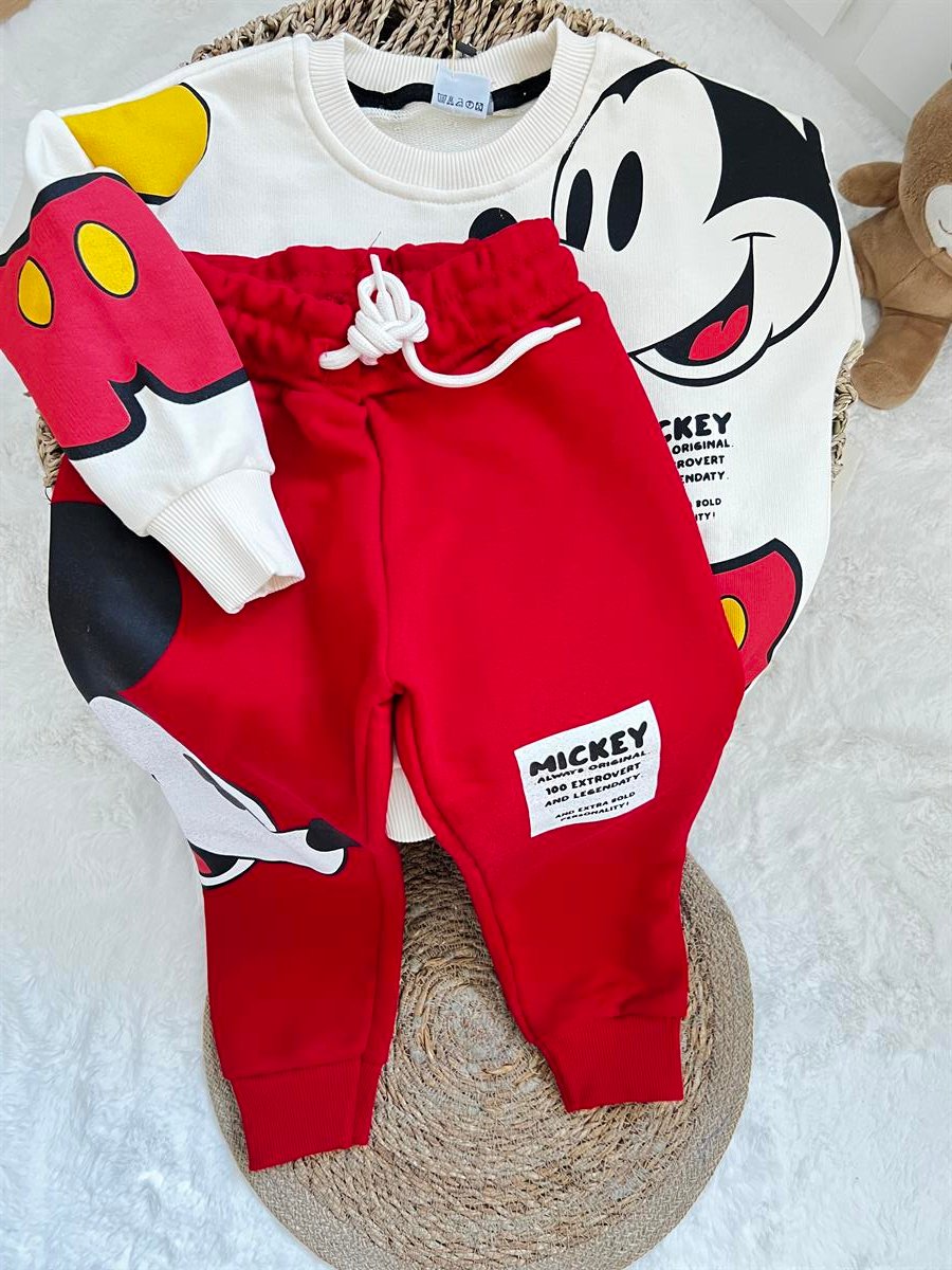 Kurmızı Mickey takım 