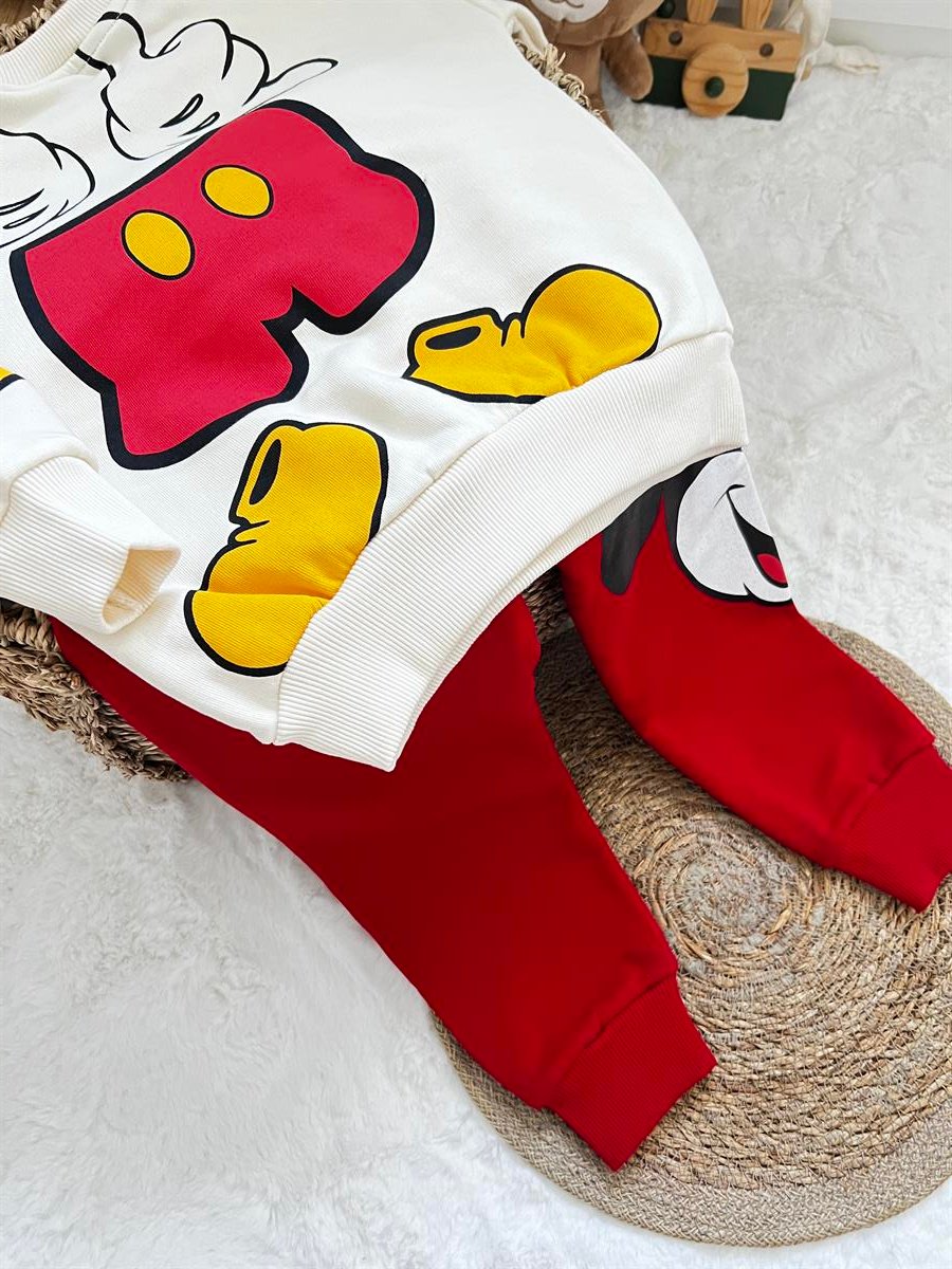 Kurmızı Mickey takım 