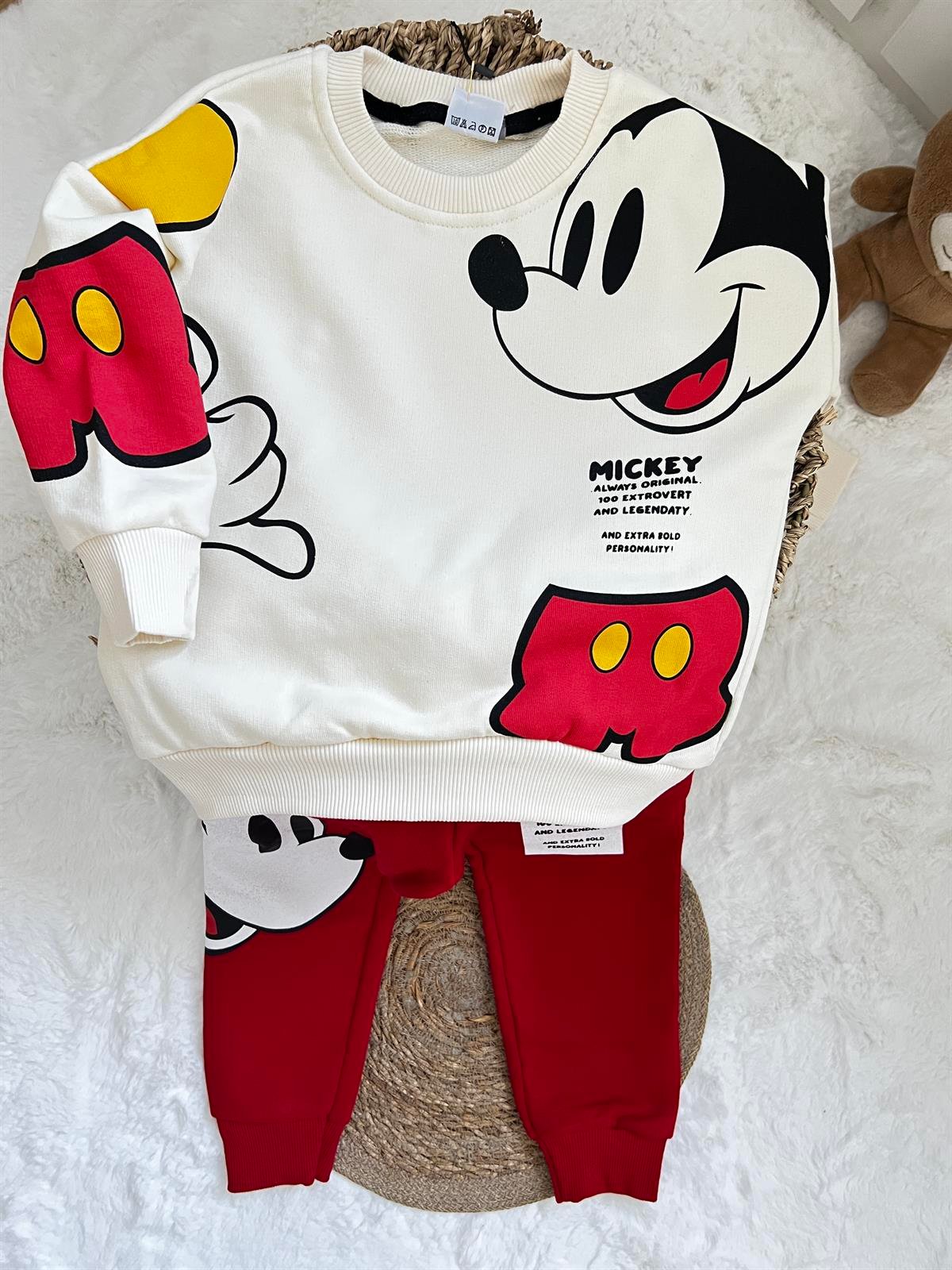 Kurmızı Mickey takım 
