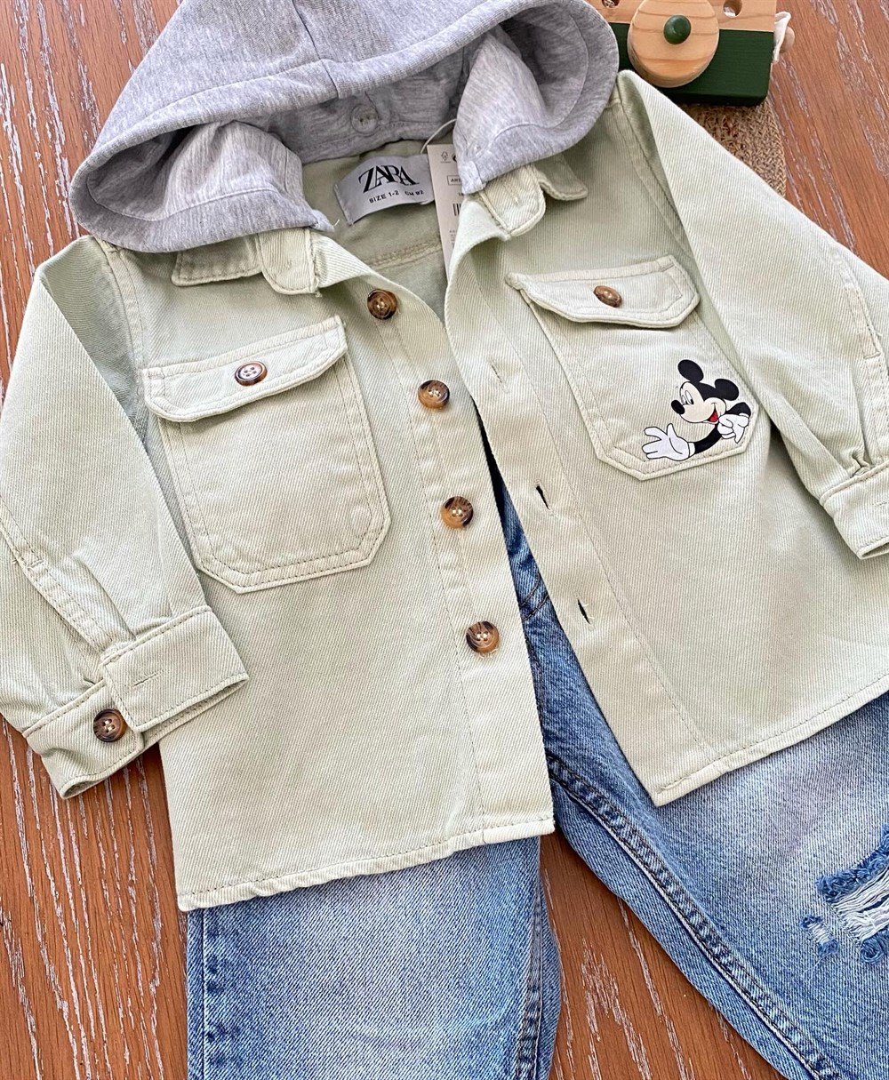 Mickey ceket gömlek 