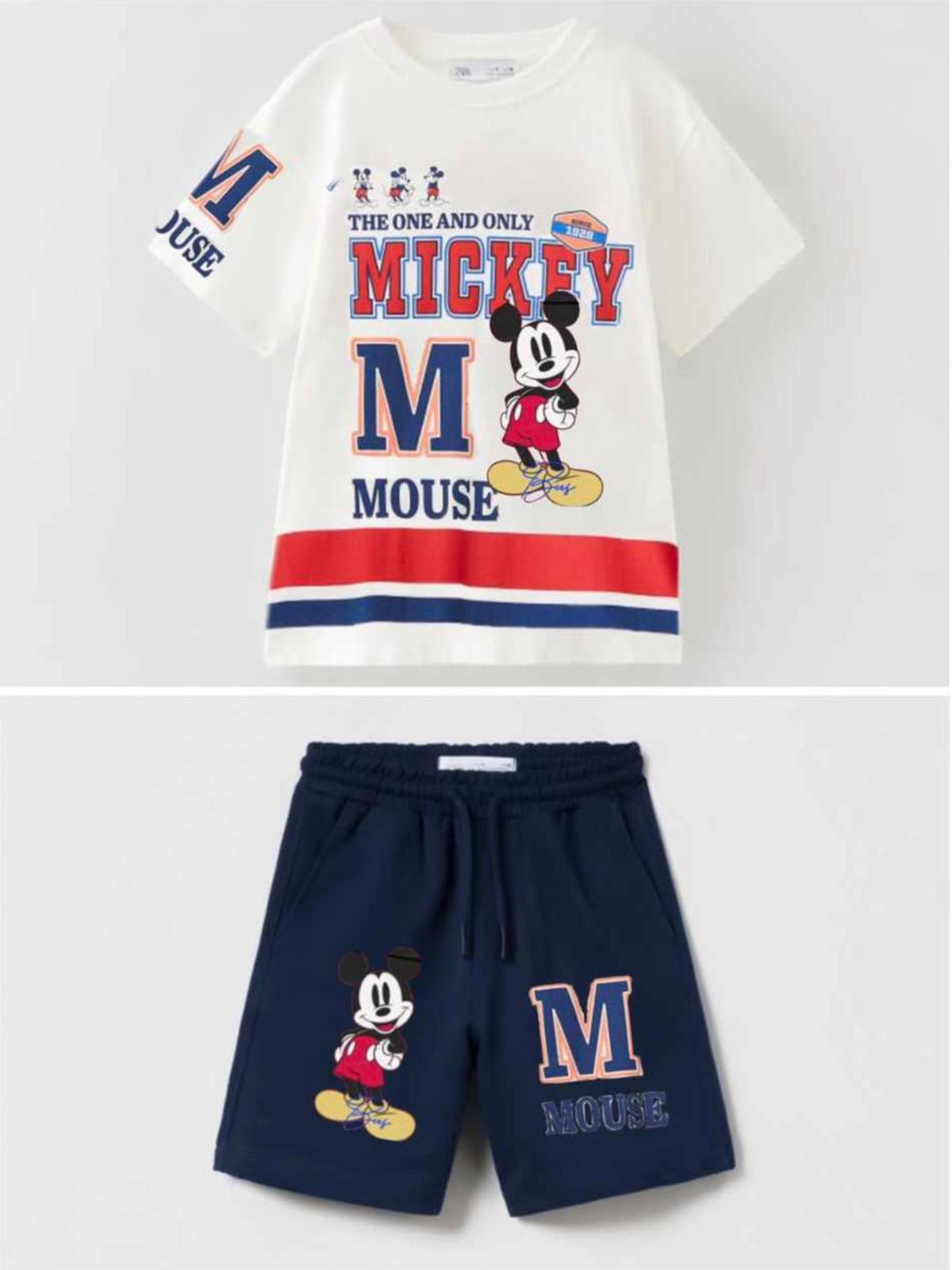 Mickey kırmızı beyaz takım 