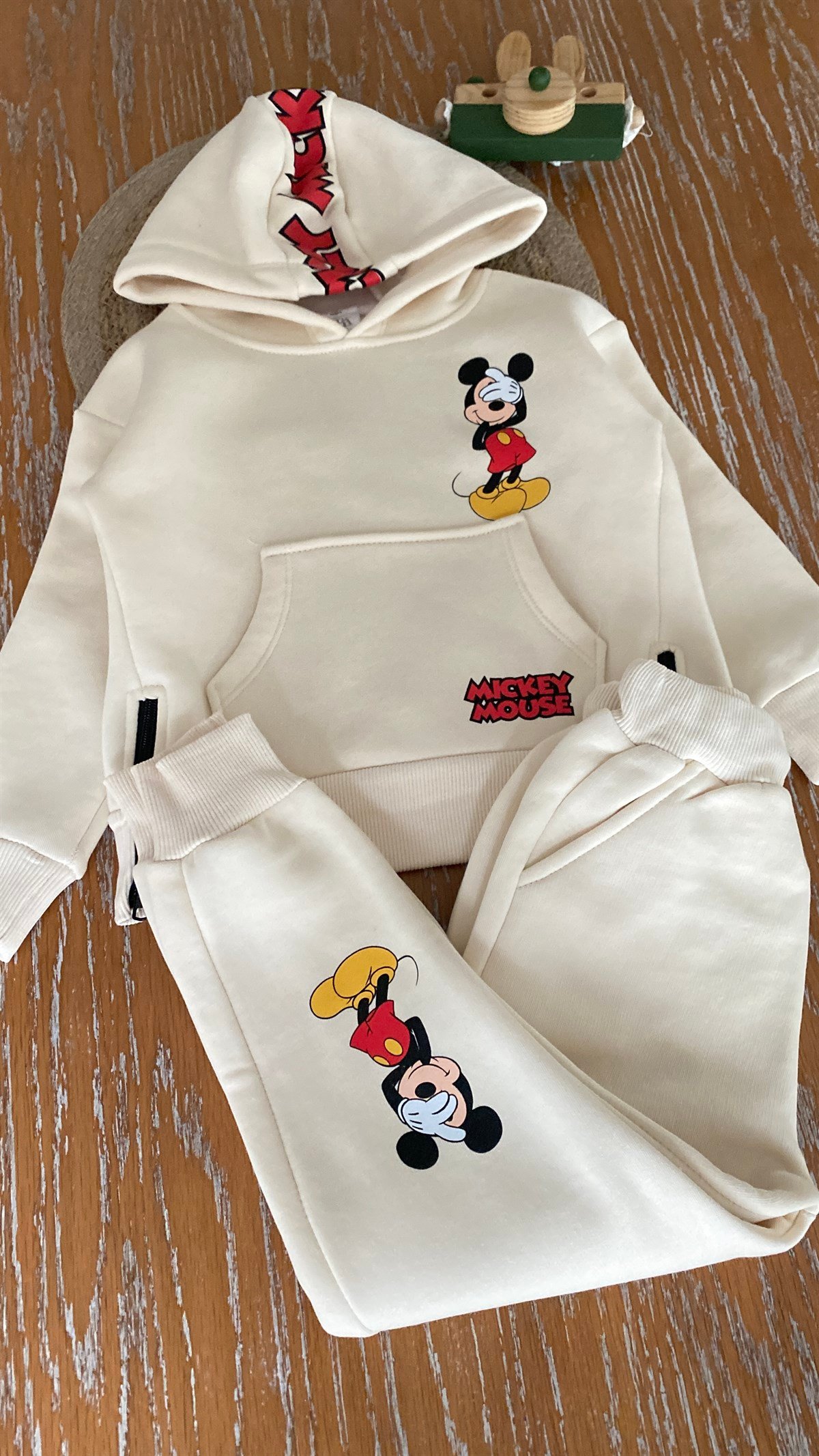 Mickey Mouse  fermuar takım 