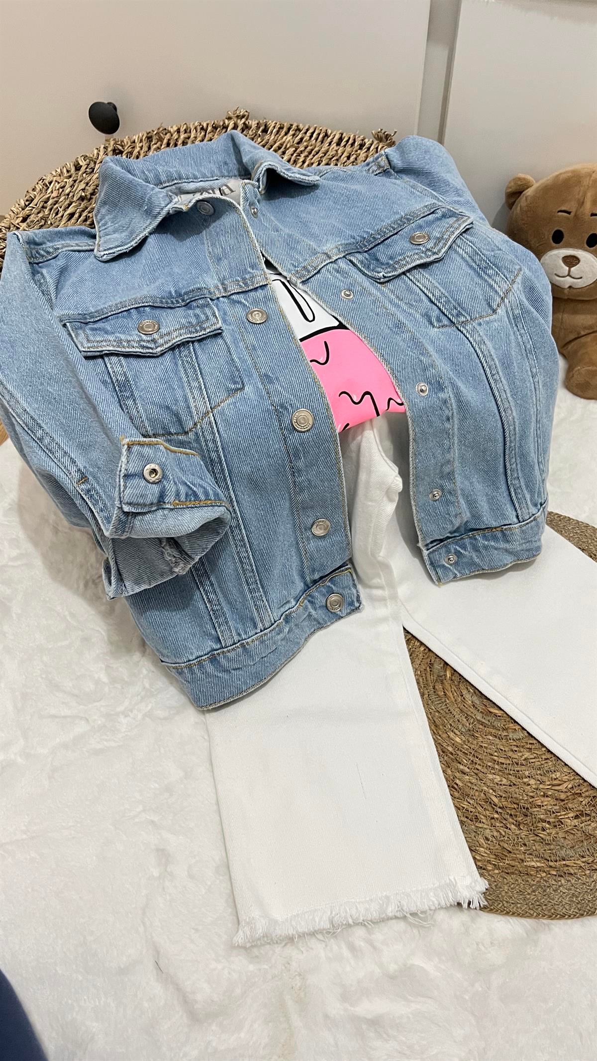 Minie sırt baskı ceket 