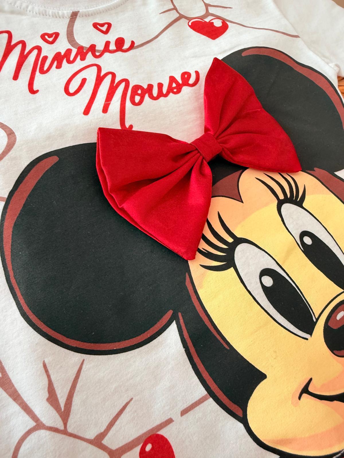 Minnie mouse kurdele tayt takım 