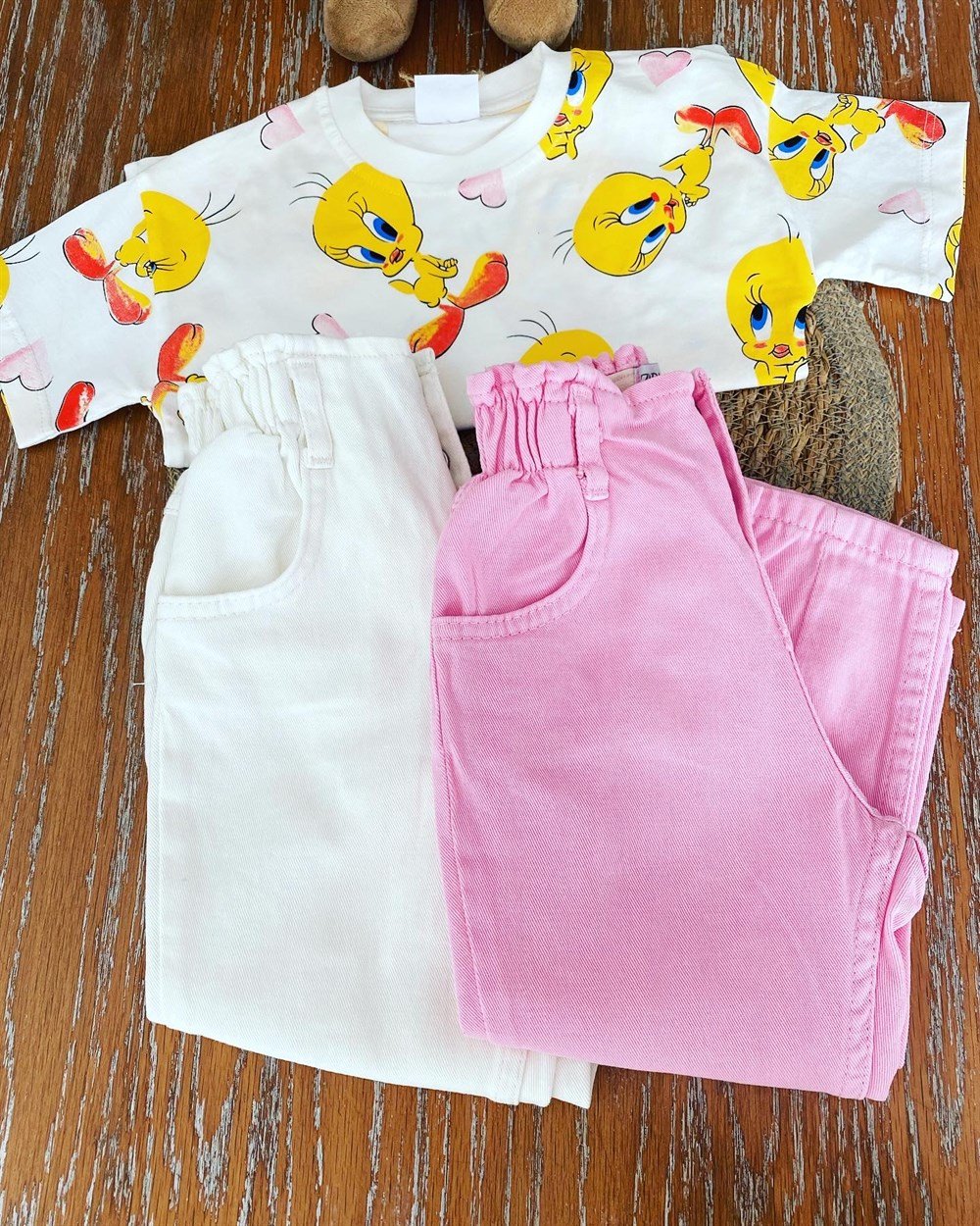 Mint Yeşil jean 
