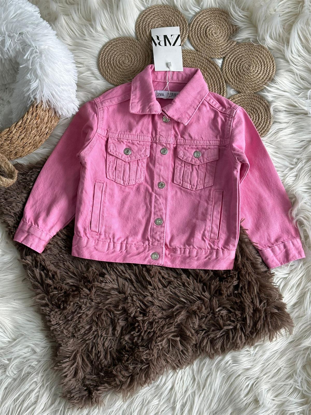 Pembe ceket yeni 
