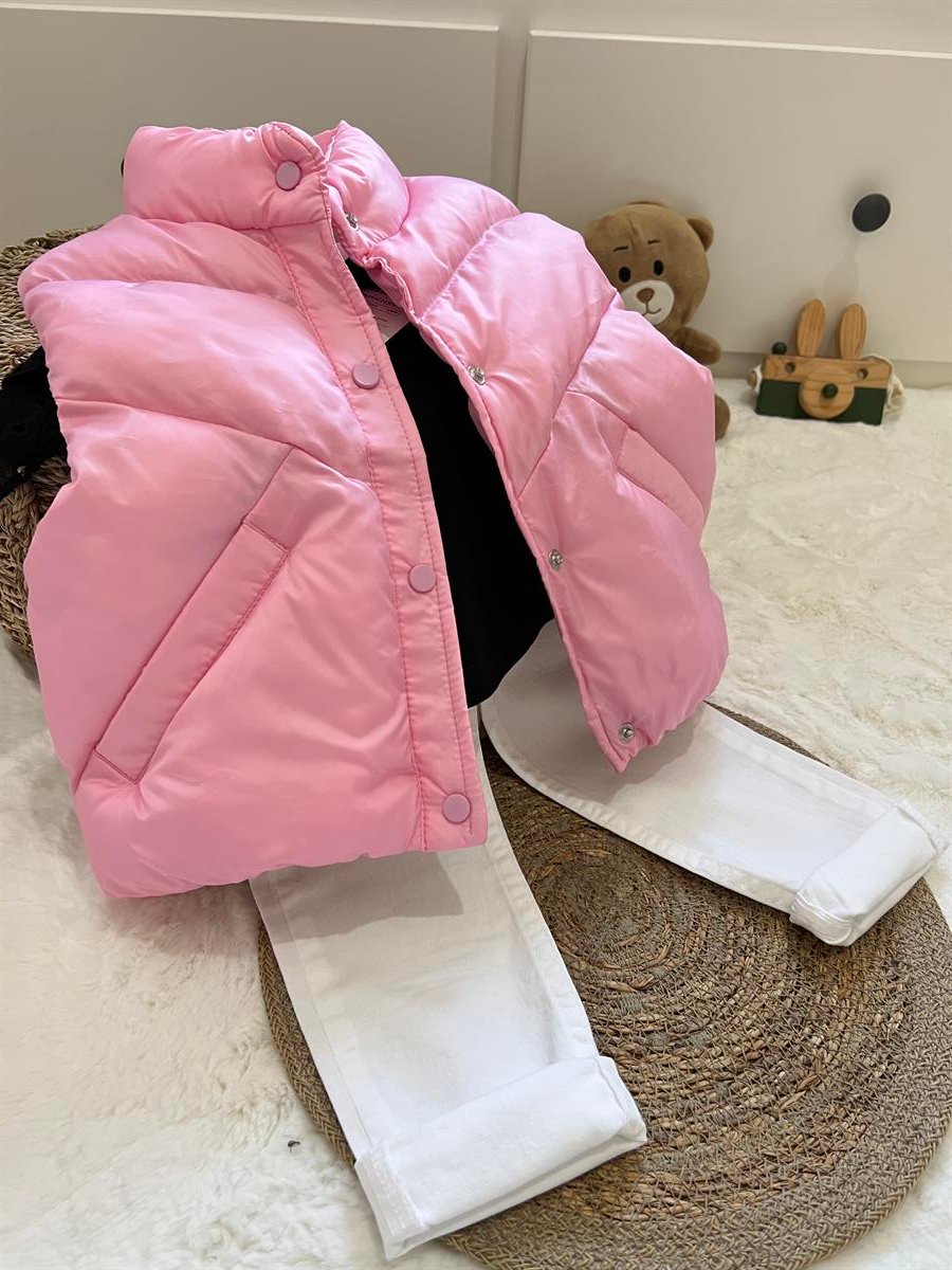 Pembe yelek 