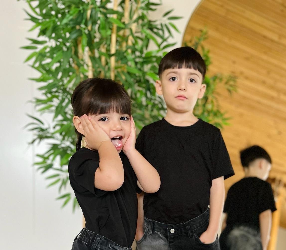 Siyah basic tişört 