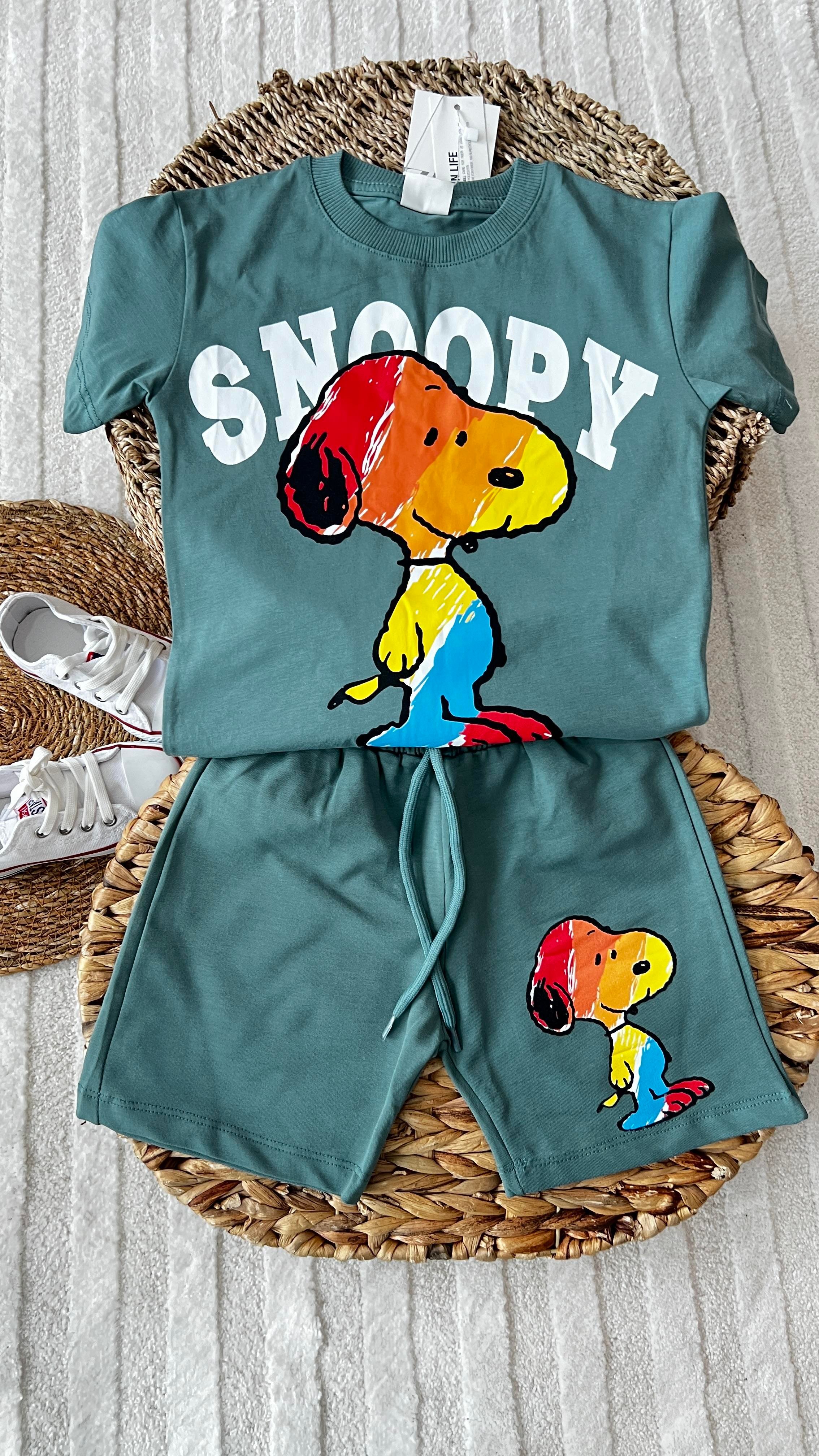 Snopy yeşil takım