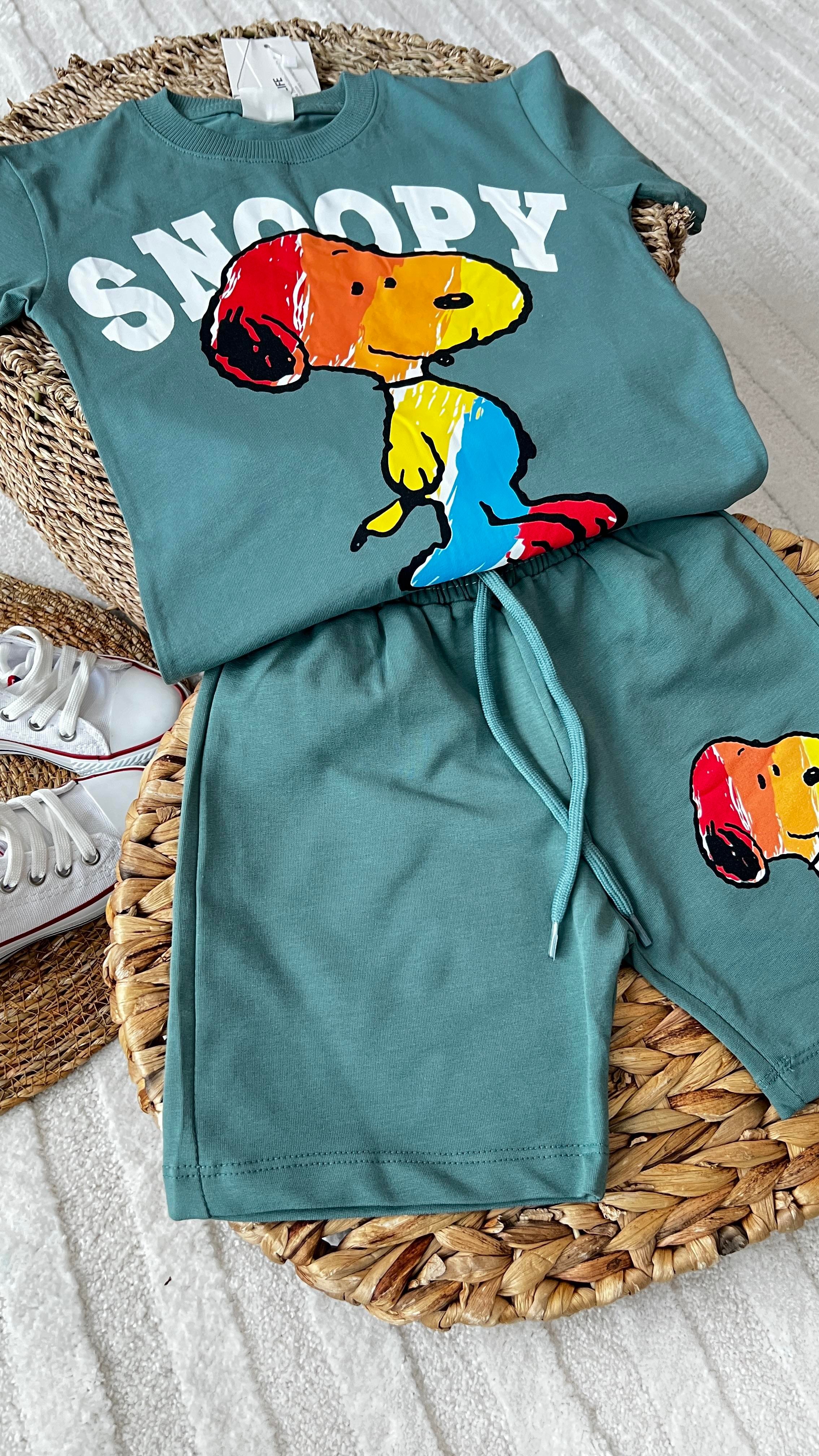 Snopy yeşil takım