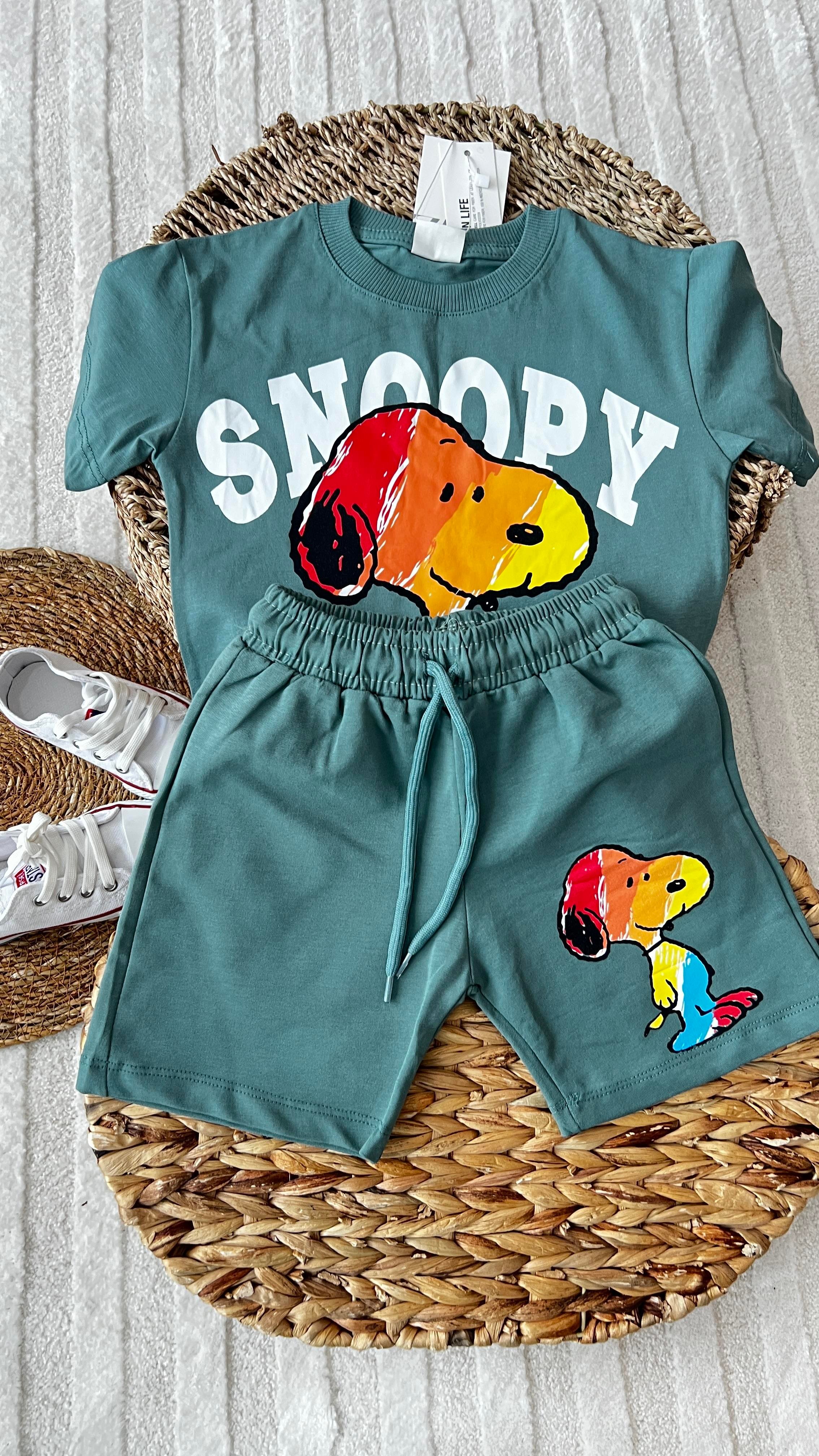 Snopy yeşil takım