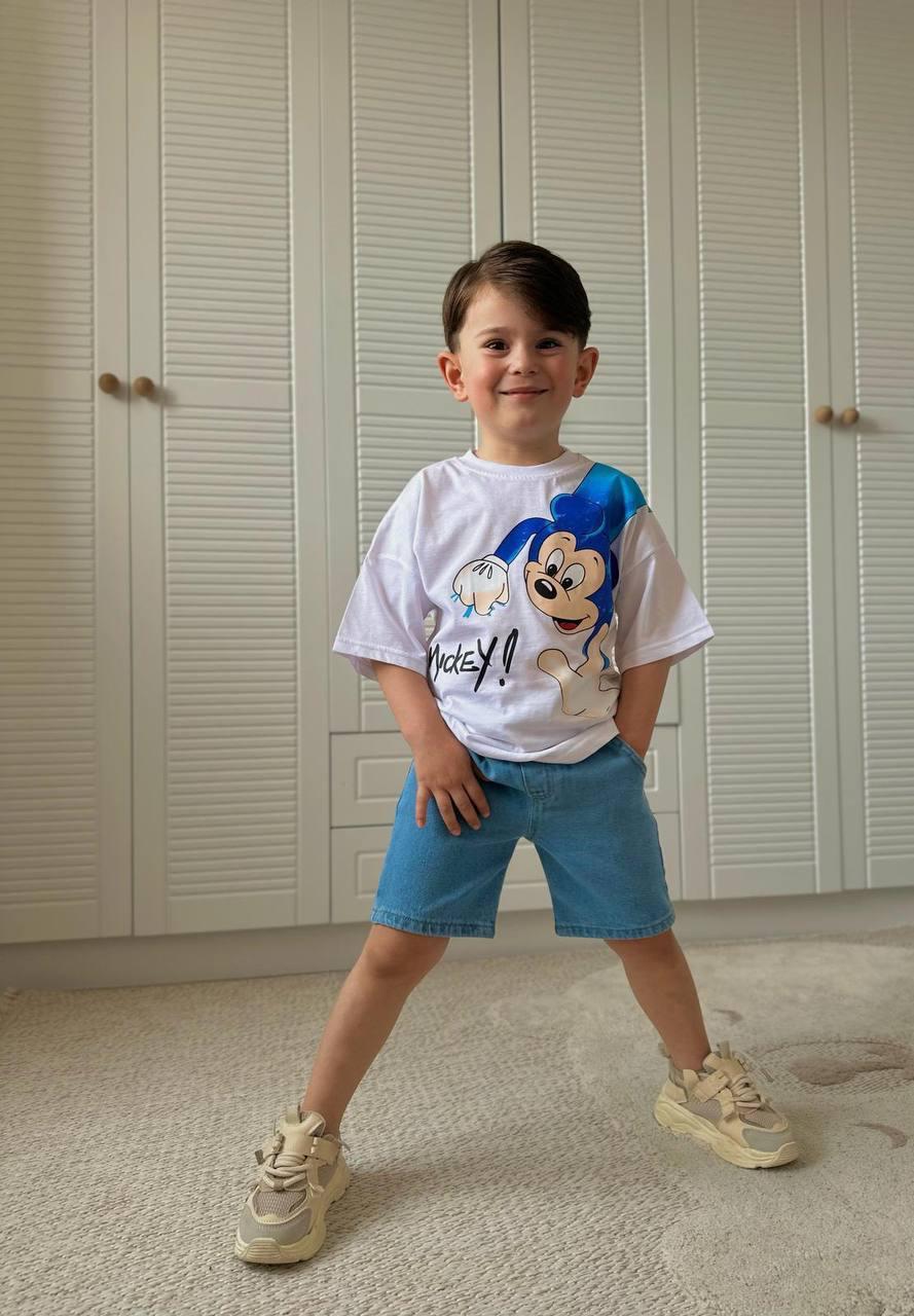 Sonic kot şort takım