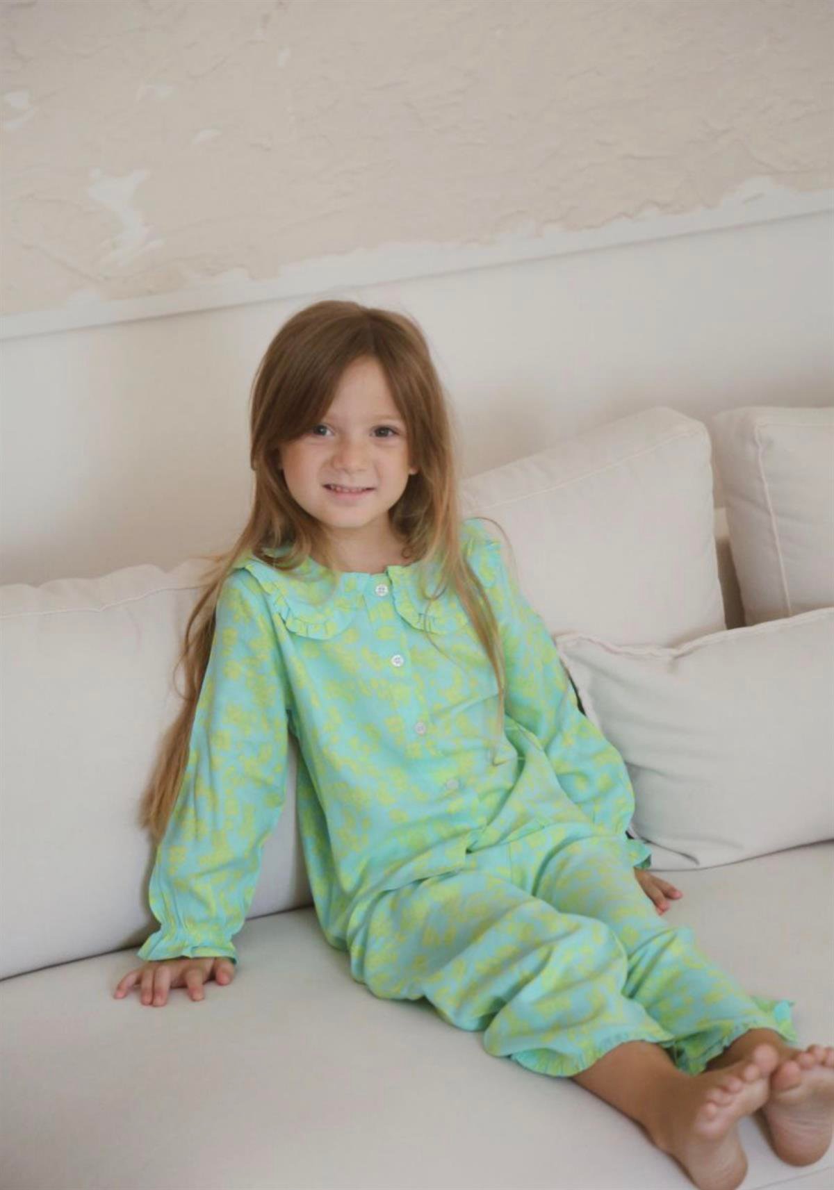 Yeşil pijama Takım 