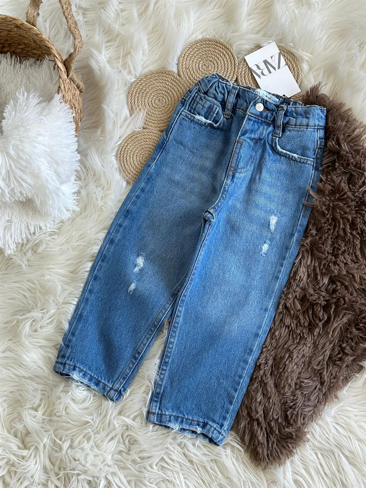 Yüksek bel jean 