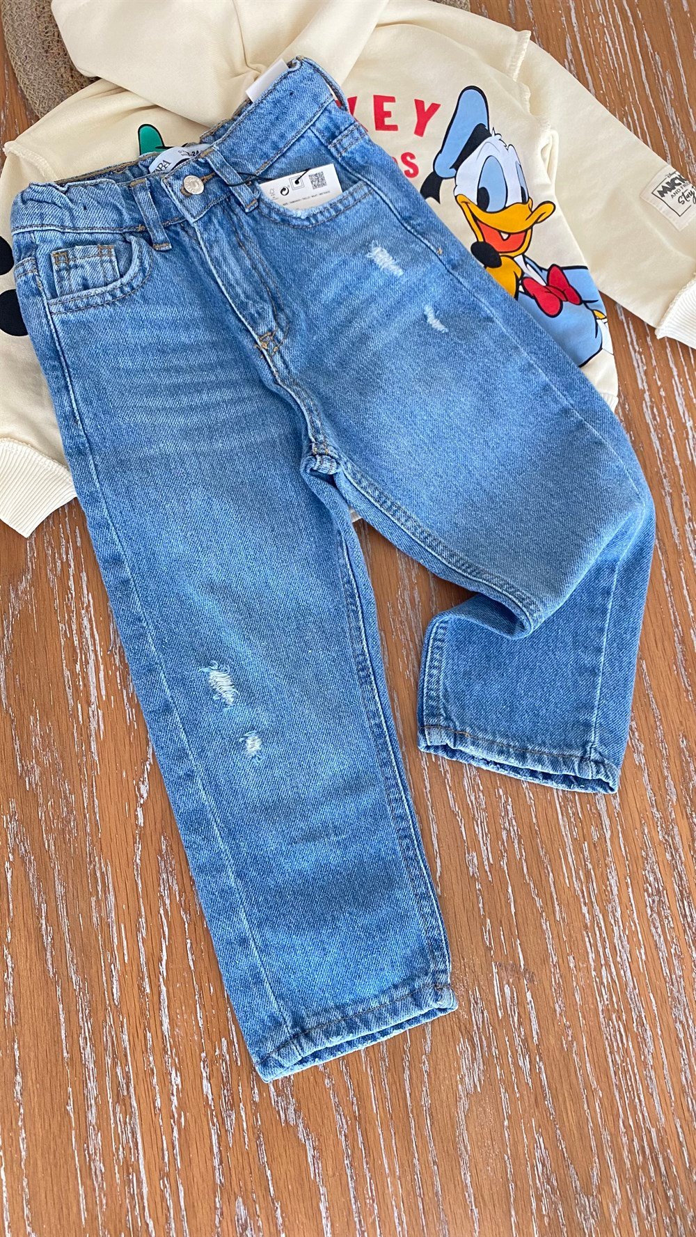 Yüksek bel jean 