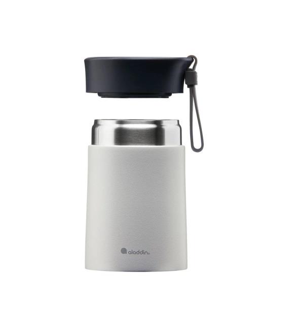 Aladdin Bistro Thermavac Paslanmaz Çelik Yemek Termosu 0,40 LT Stone Grey Emea