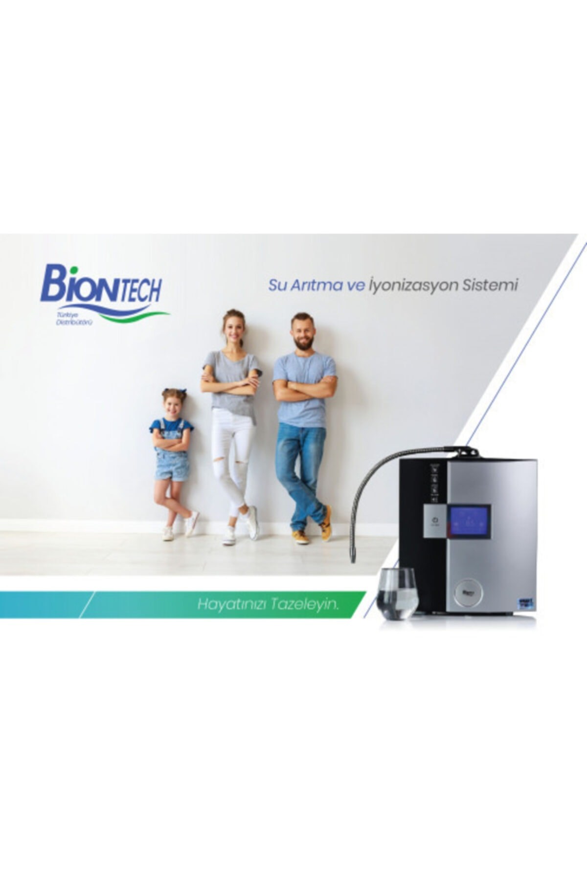 Biontech BTM1200 Alkali İyonize Su Arıtma Cihazı