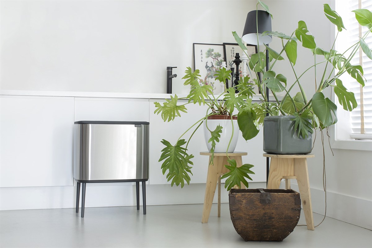 Brabantia Bo Fpp Matt Steel Dokunmatik 36L Çöp Kutusu
