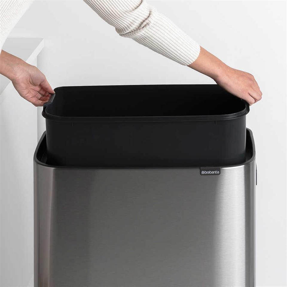 Brabantia BO FPP MATT Steel HI Dokunmatik Çöp Kutusu 60L