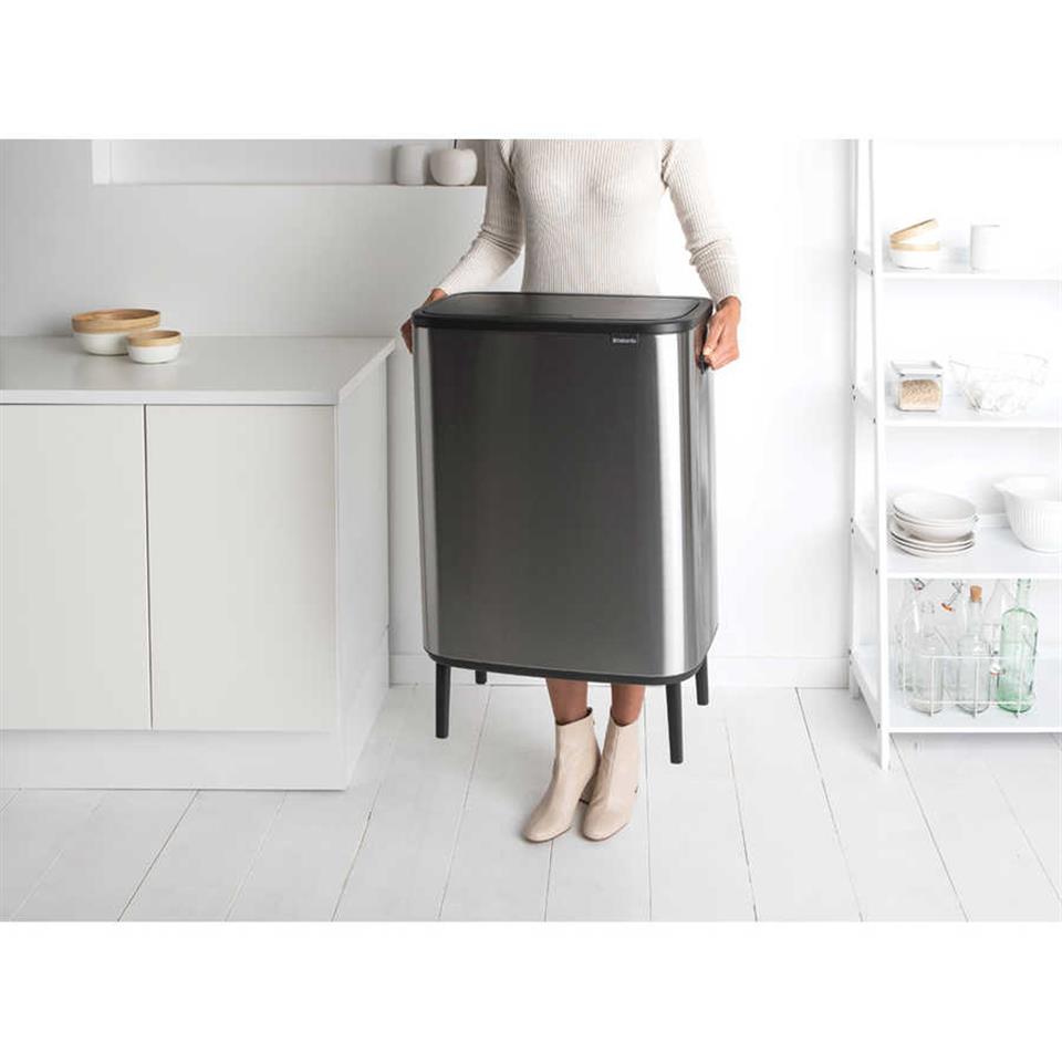 Brabantia BO FPP MATT Steel HI Dokunmatik Çöp Kutusu 60L