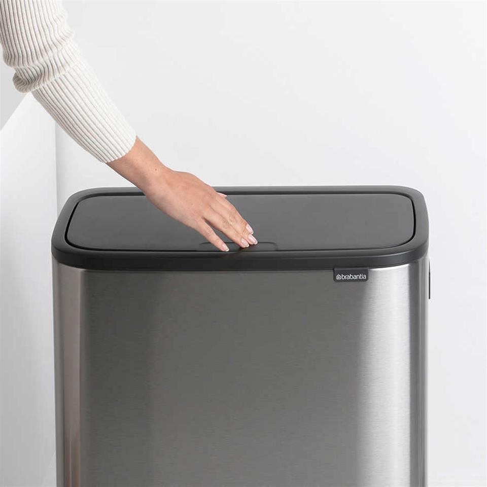 Brabantia BO FPP MATT Steel HI Dokunmatik Çöp Kutusu 60L
