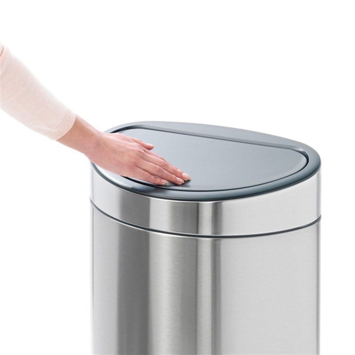 Brabantia Matt Steel New Dokunmatik Çöp Kutusu 40L