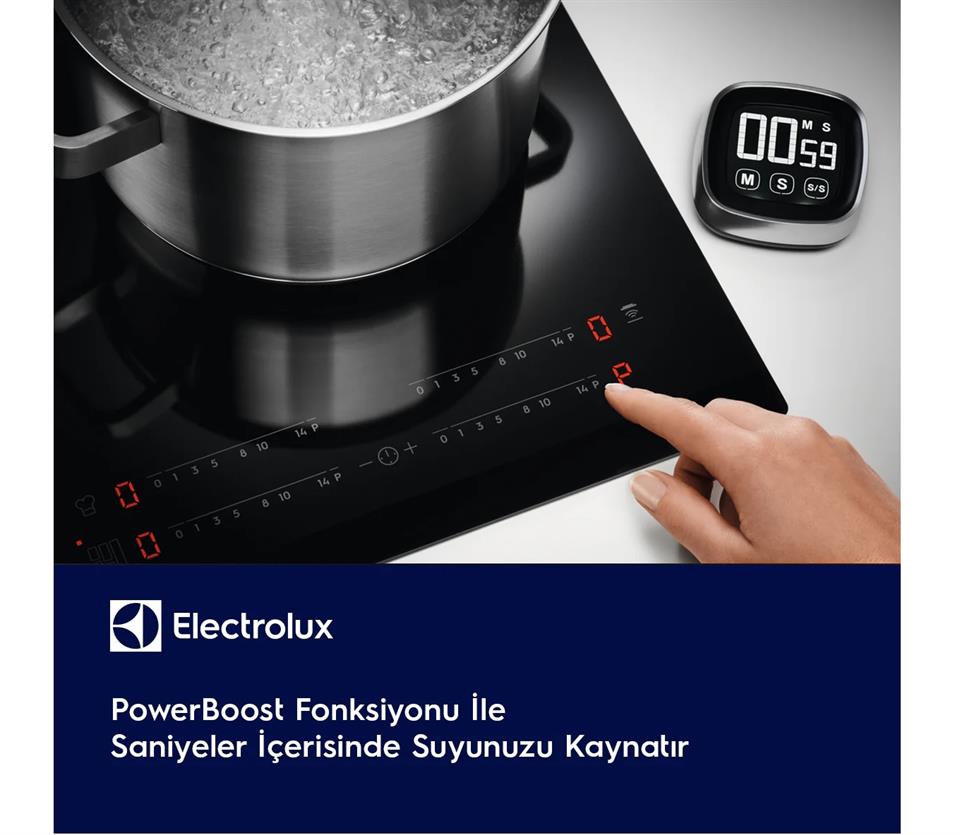 Electrolux EIS82441 Senseboil Indüksiyonlu Ankastre Ocak