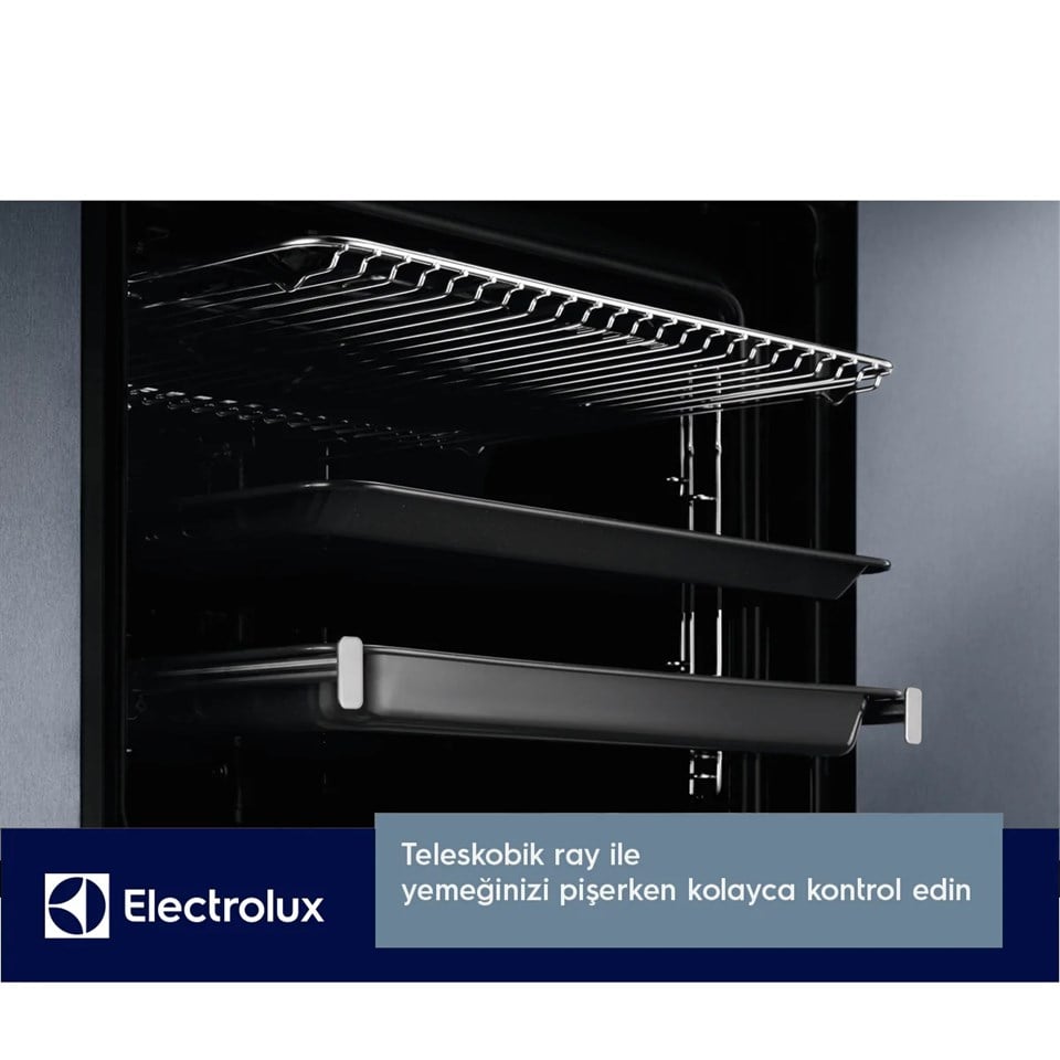 Electrolüx KODEC70X SteamBake Buhar İlaveli Katalitik Ankastre Fırın