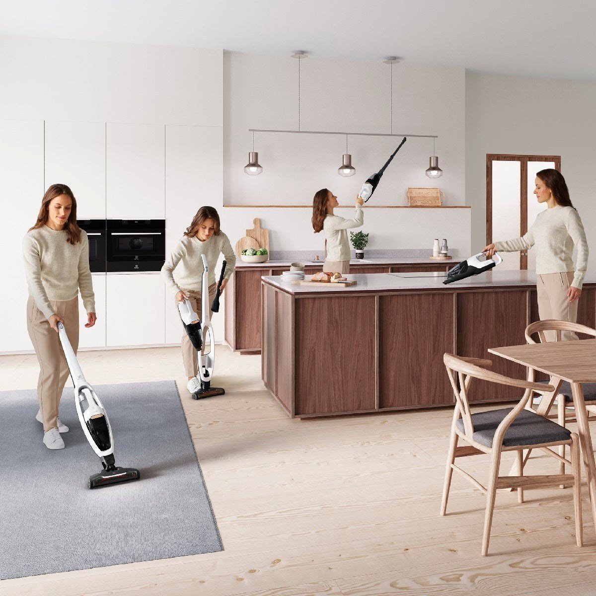 Electrolux Well Q7 WQ81-ALRS 2'si 1 Arada Şarjlı Dikey Süpürge