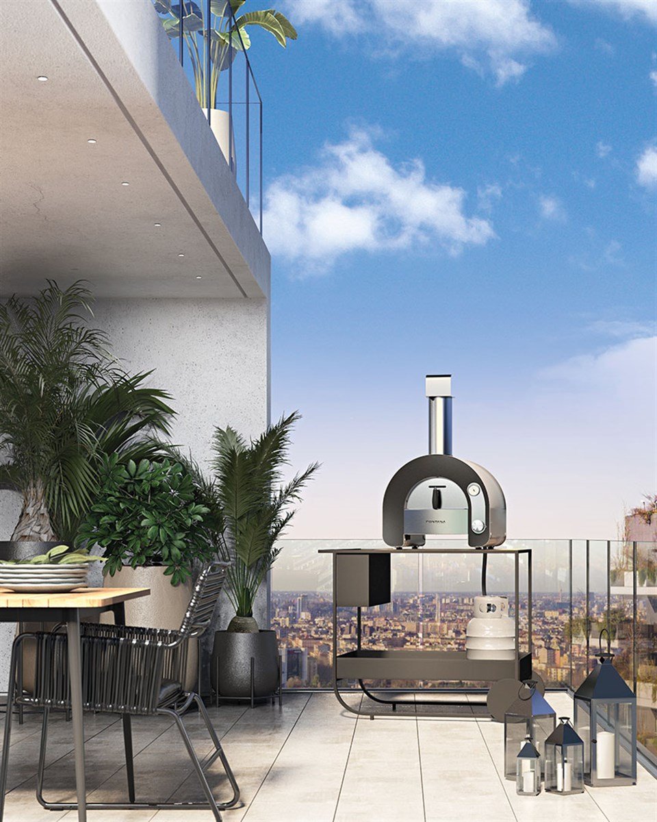 Fontana Forni Maestro 40 Gazlı Pizza Fırını