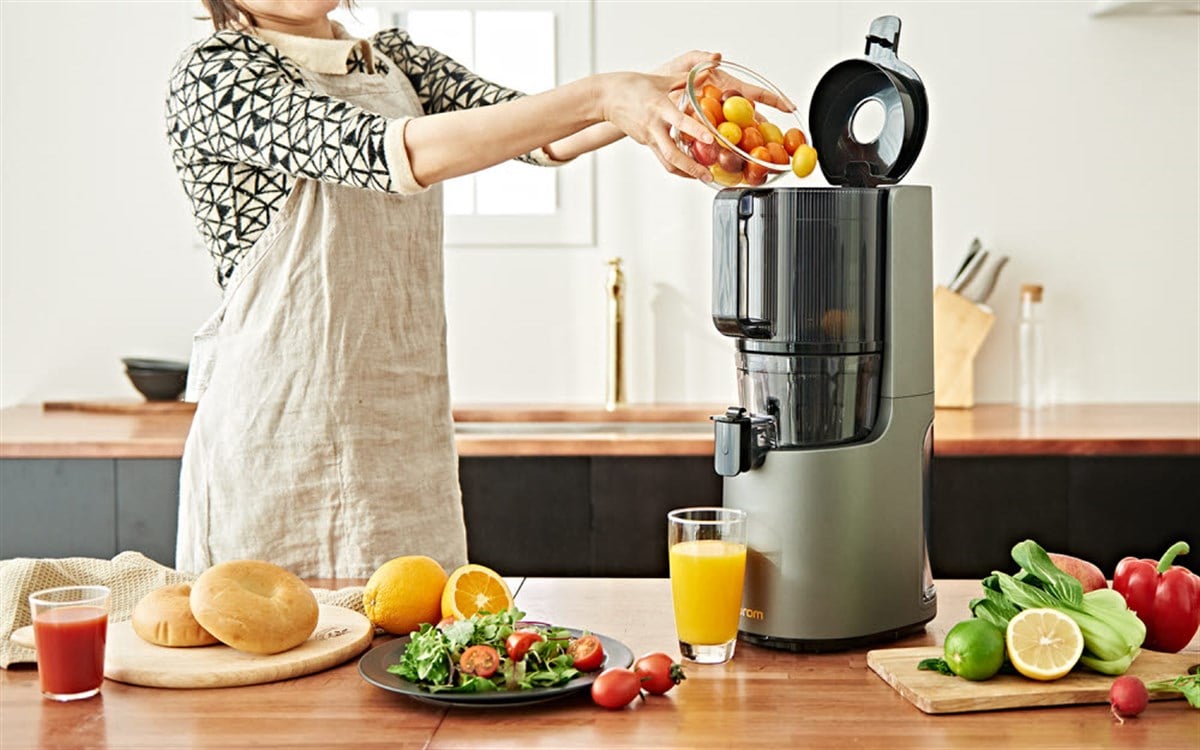 Hurom H200 Smart S Slow Juicer Meyve Sıkacağı Gri
