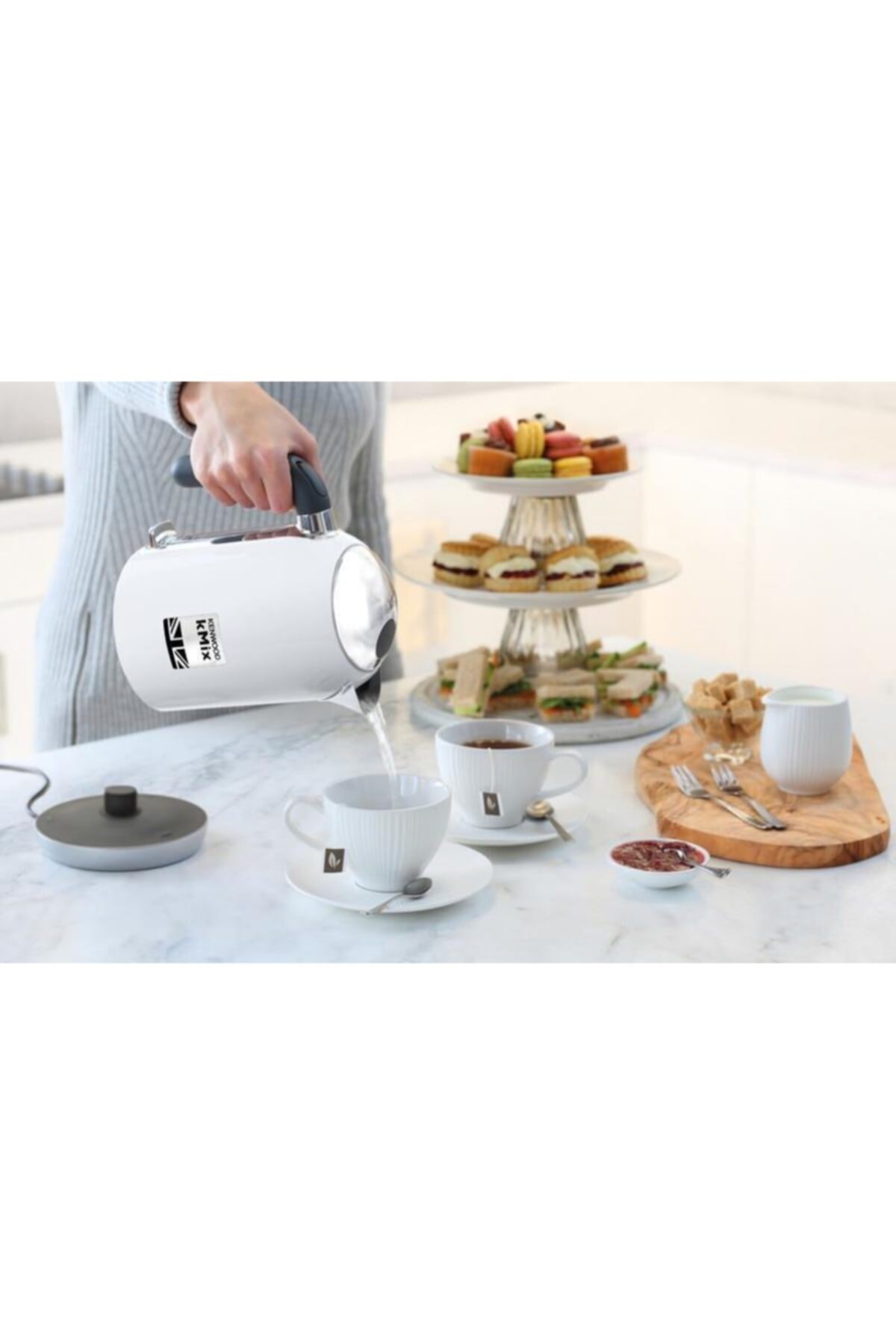 Kenwood ZJX740WH Kmix 1,7 Litre Kettle - Beyaz 