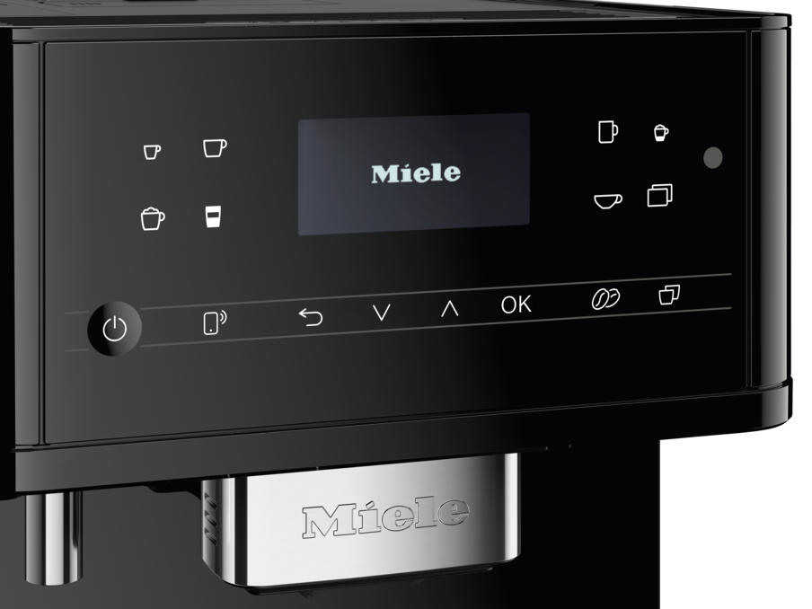 Miele CM 6160 MilkPerfection Tam Otomatik Solo Kahve Makinesi - Siyah